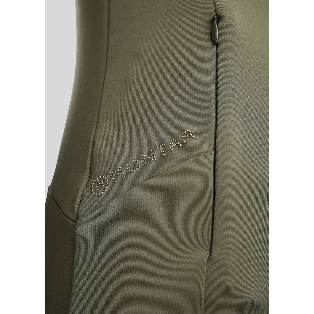 Montar Blouson MoEverline Golden Quartz Crystals High Collar Forest Green