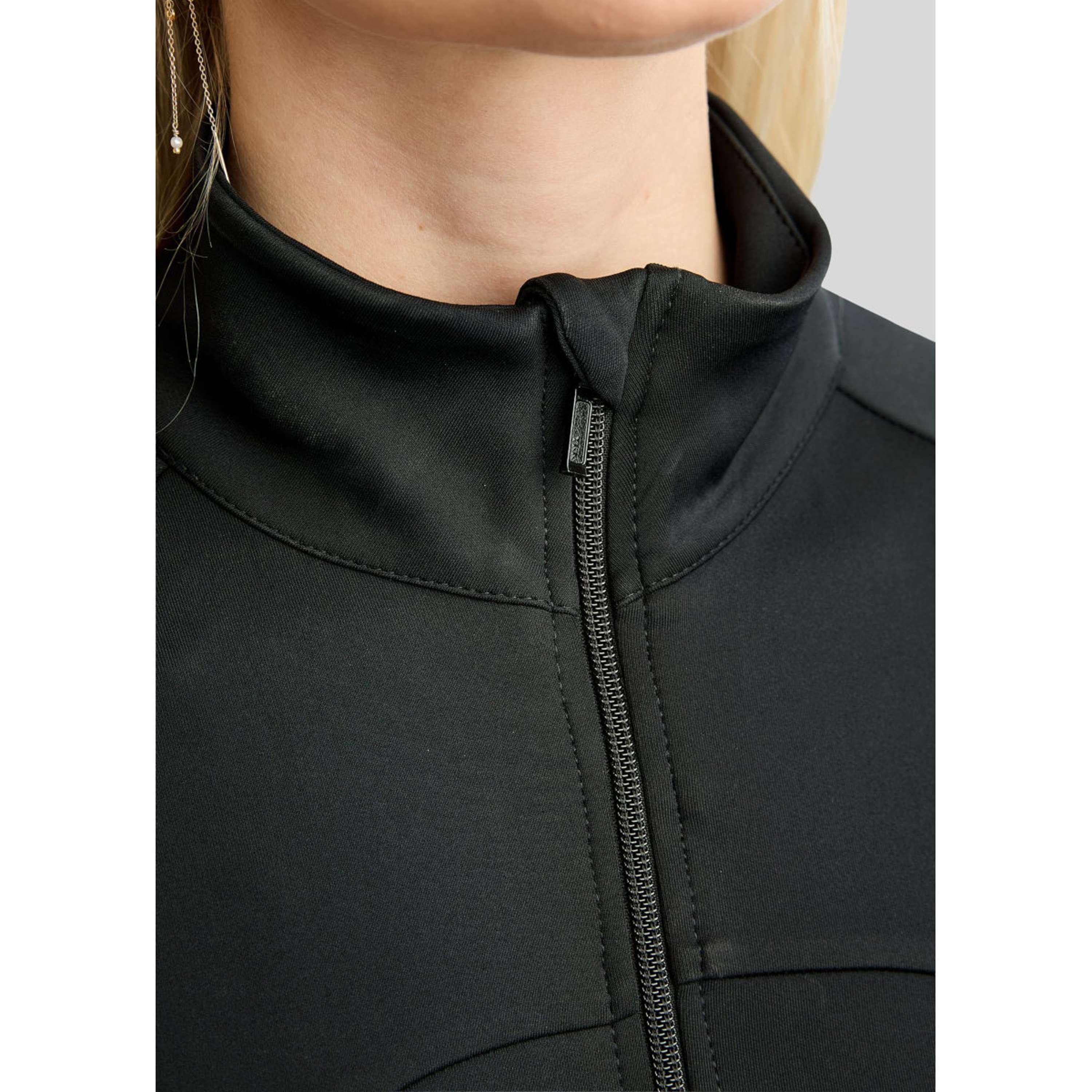 Montar Blouson MoEverline Golden Quartz Crystals High Collar Noir