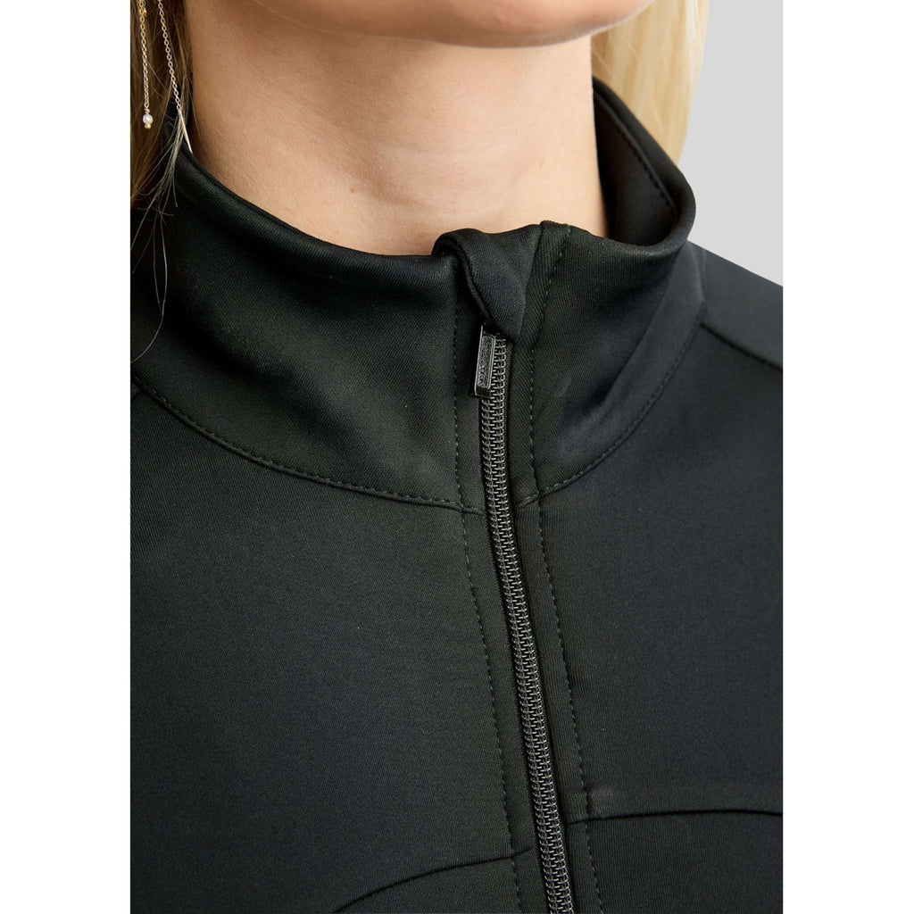 Montar Blouson MoEverline Golden Quartz Crystals High Collar Noir