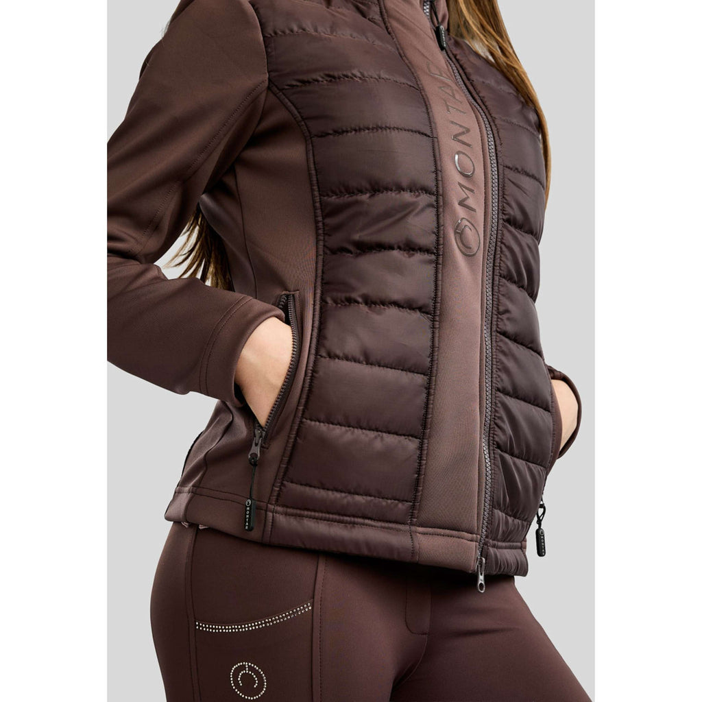 Montar Blouson Emma Quilt Kids Black Peony