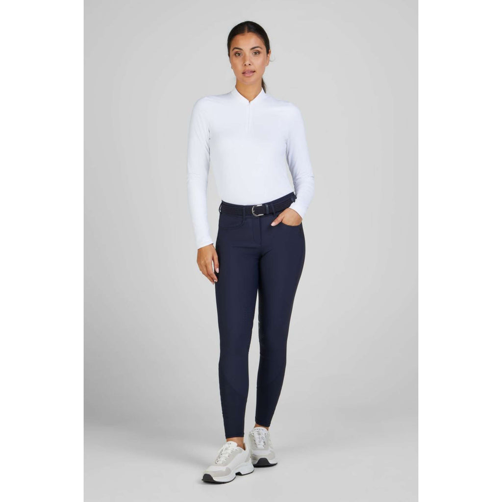 Pikeur Pantalon d'Équitation Camie Full Grip Silicon Nightblue