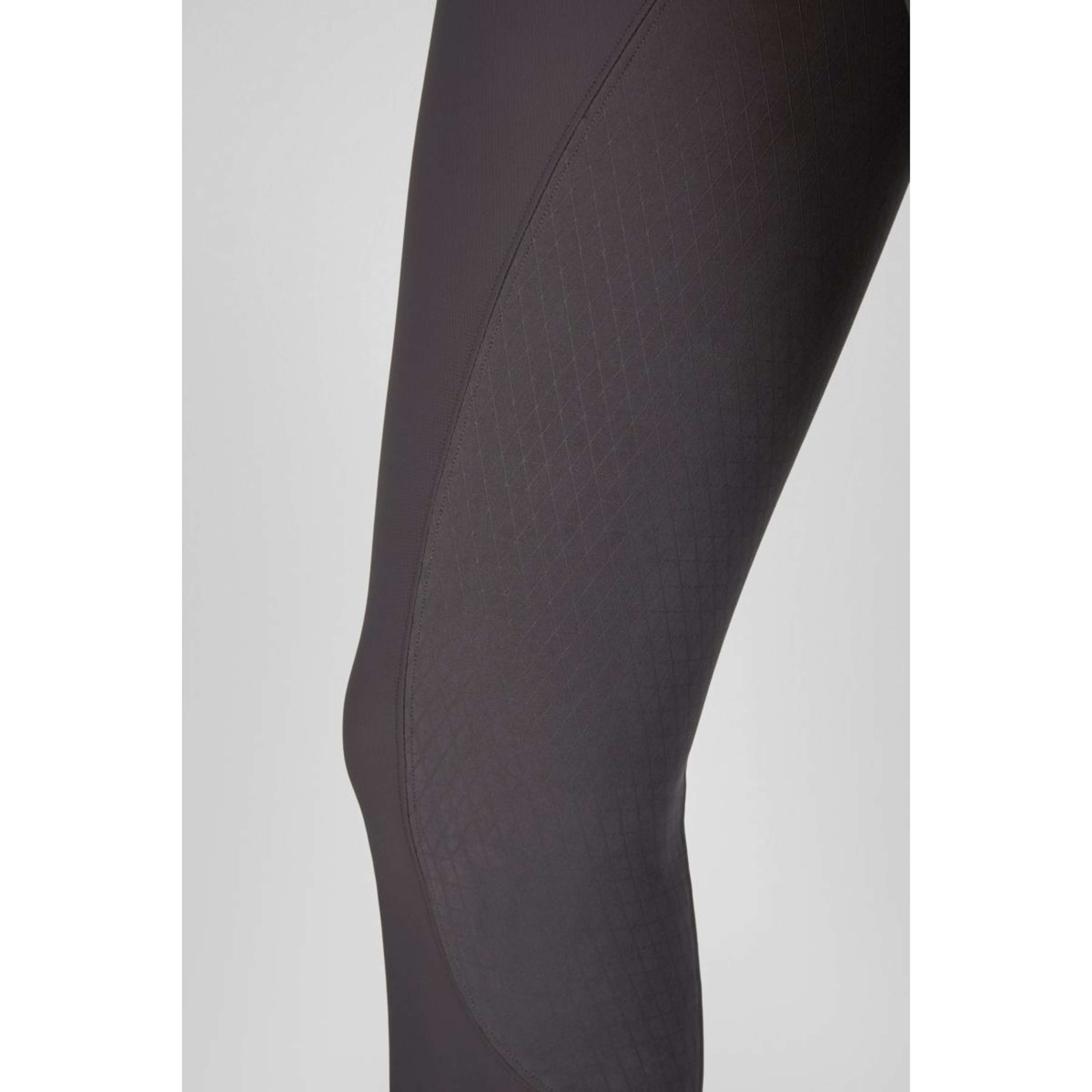 Pikeur Pantalon d'Équitation Ceelina GridTexLeather Highwaist Full Grip Basalt Grey