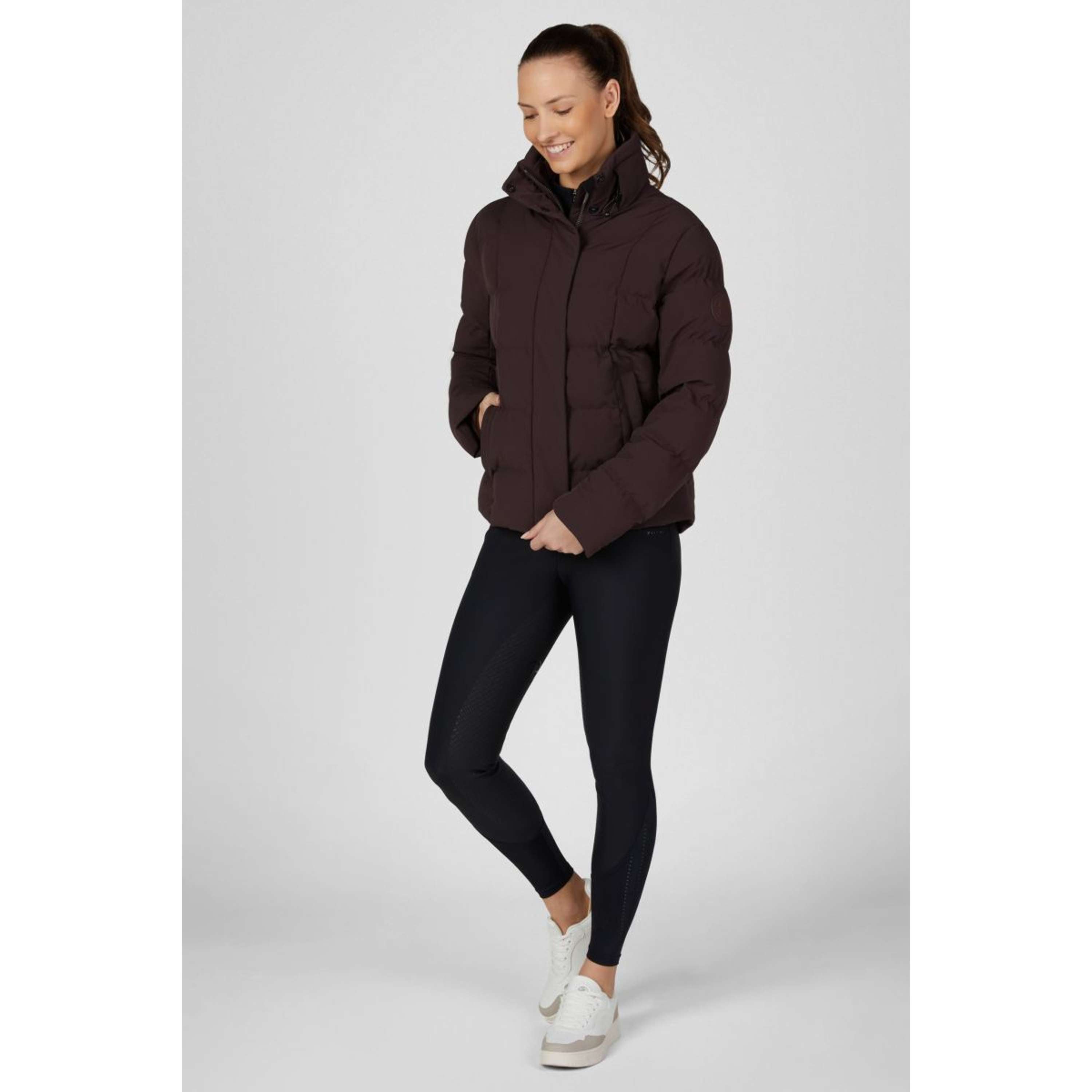 Pikeur Blouson Quilted Athleisure AW26 Marron chocolat