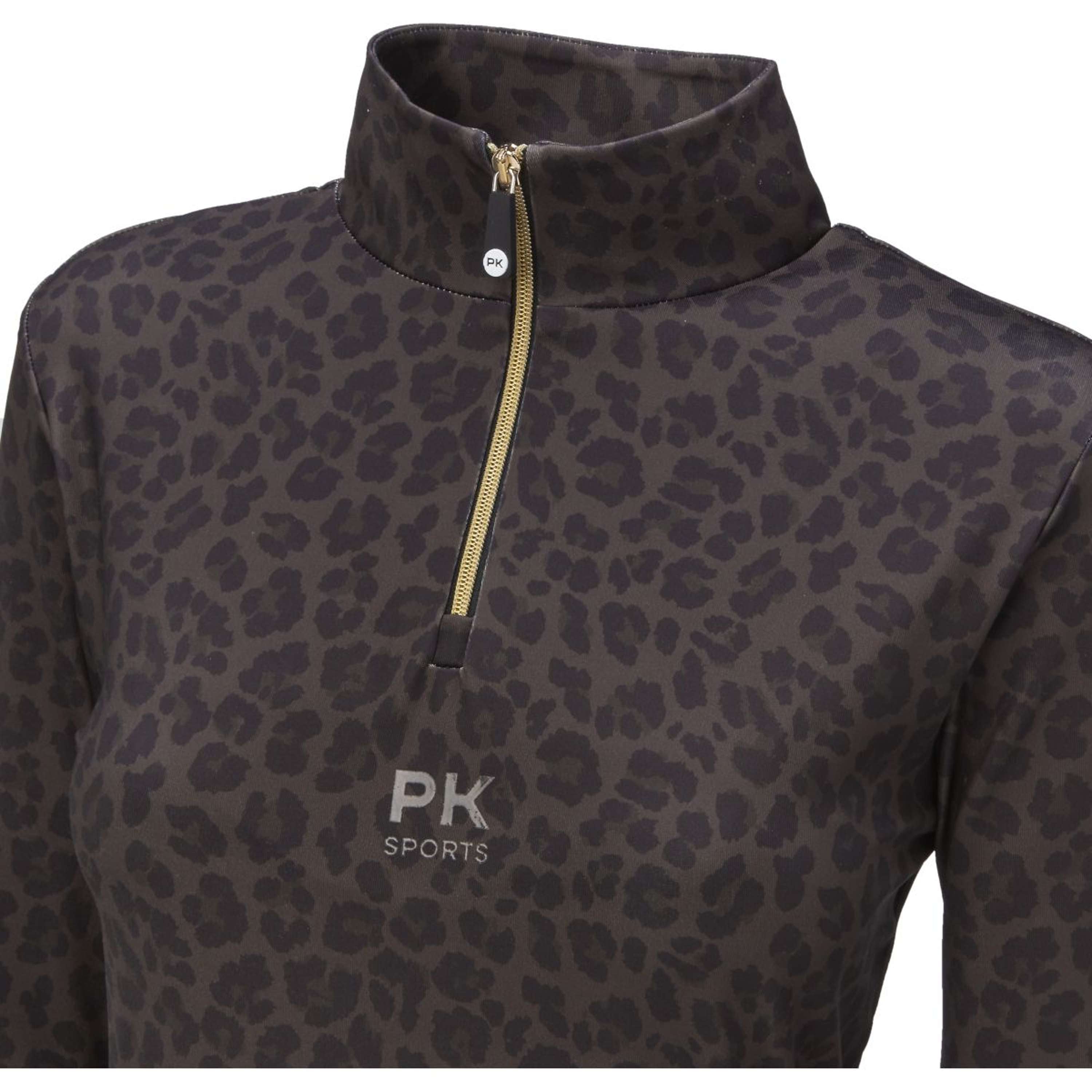 PK Chemise Vixer Longues Manches All Over Coffee