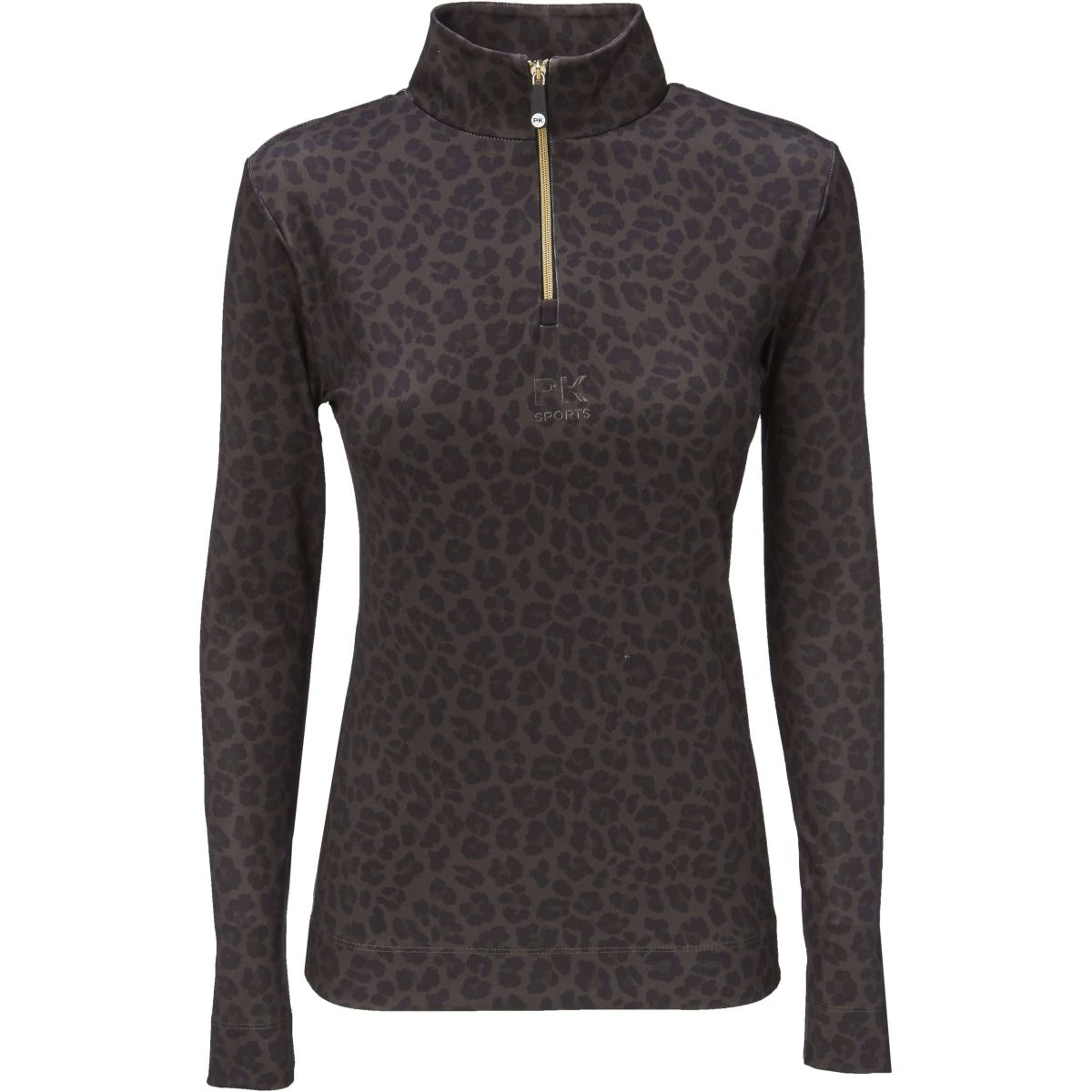 PK Chemise Vixer Longues Manches All Over Coffee