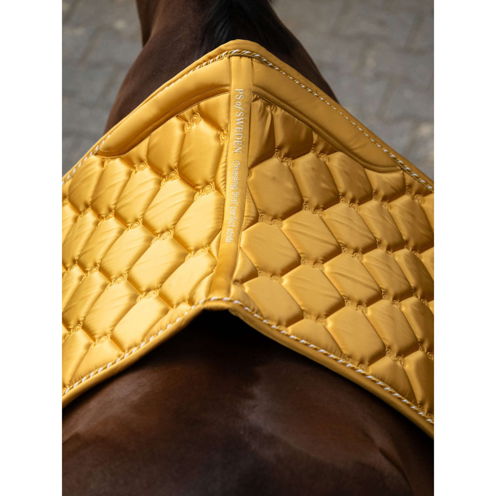 PS of Sweden Tapis de Selle Signature Dressage Old Gold