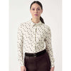 PS of Sweden Shirt Valerie Printed Longues Manches Off White Monogram