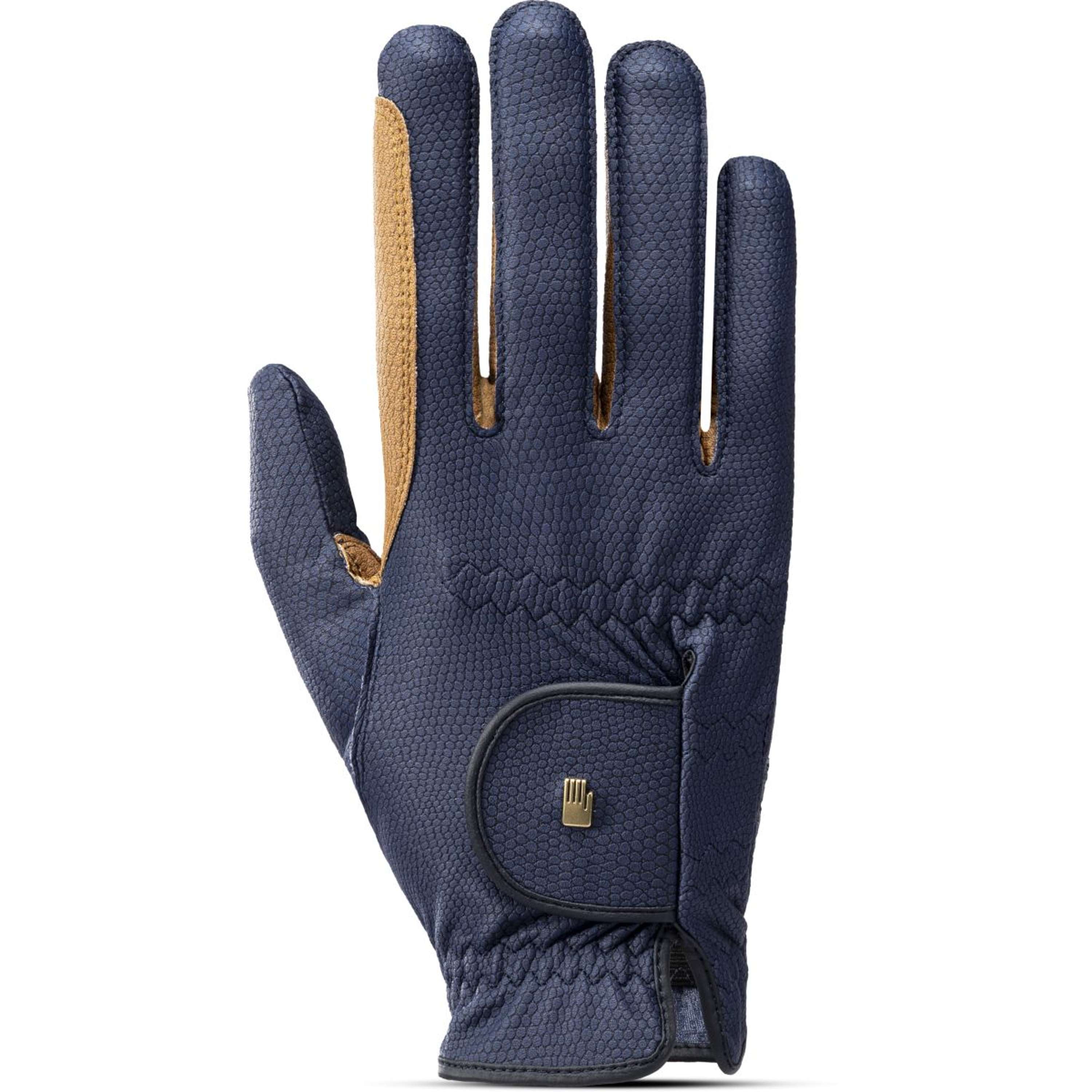 Roeckl Gants d'Équitation Malta Navy/Caramel