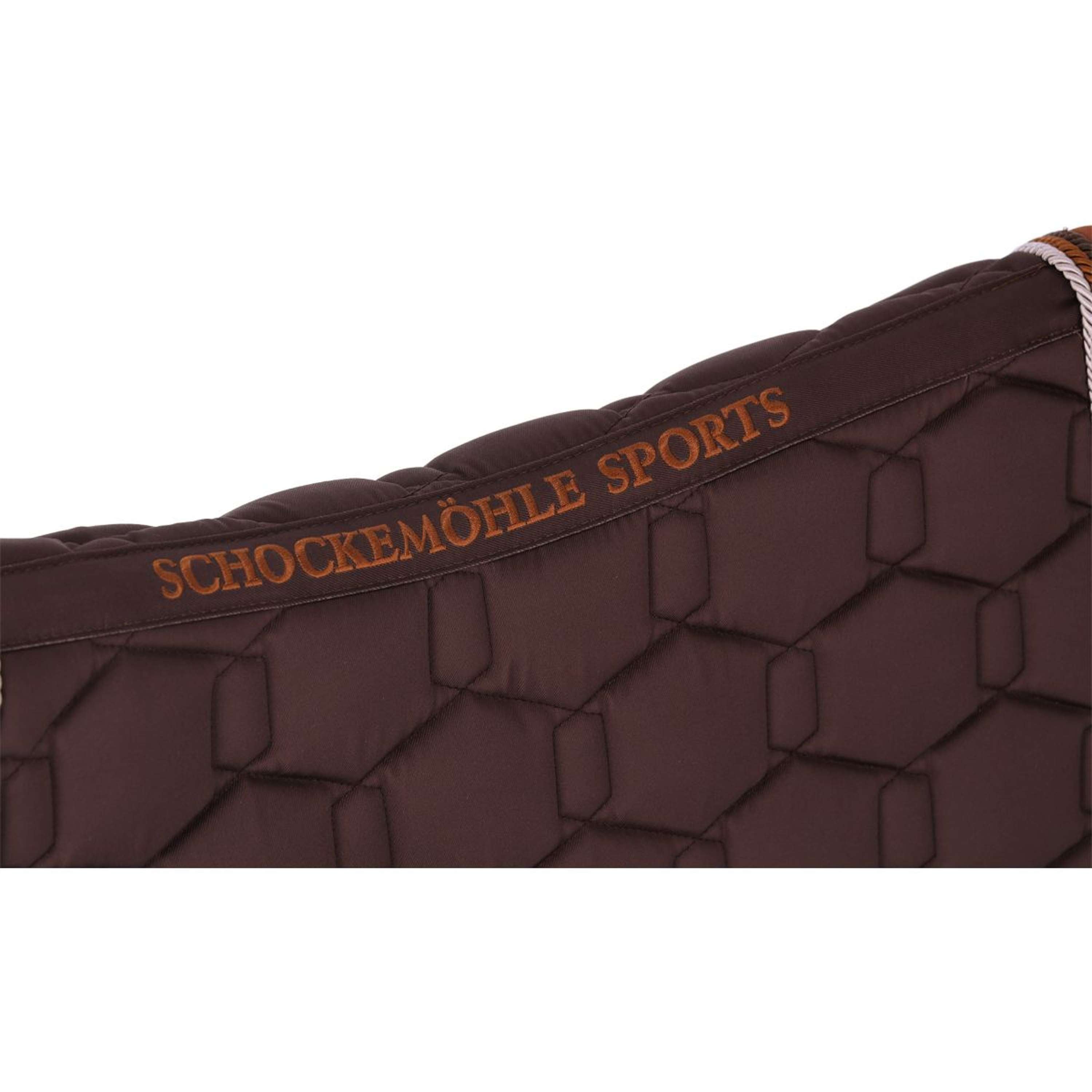 Schockemöhle Tapis de Selle Eco Comfort de Saut Mocca