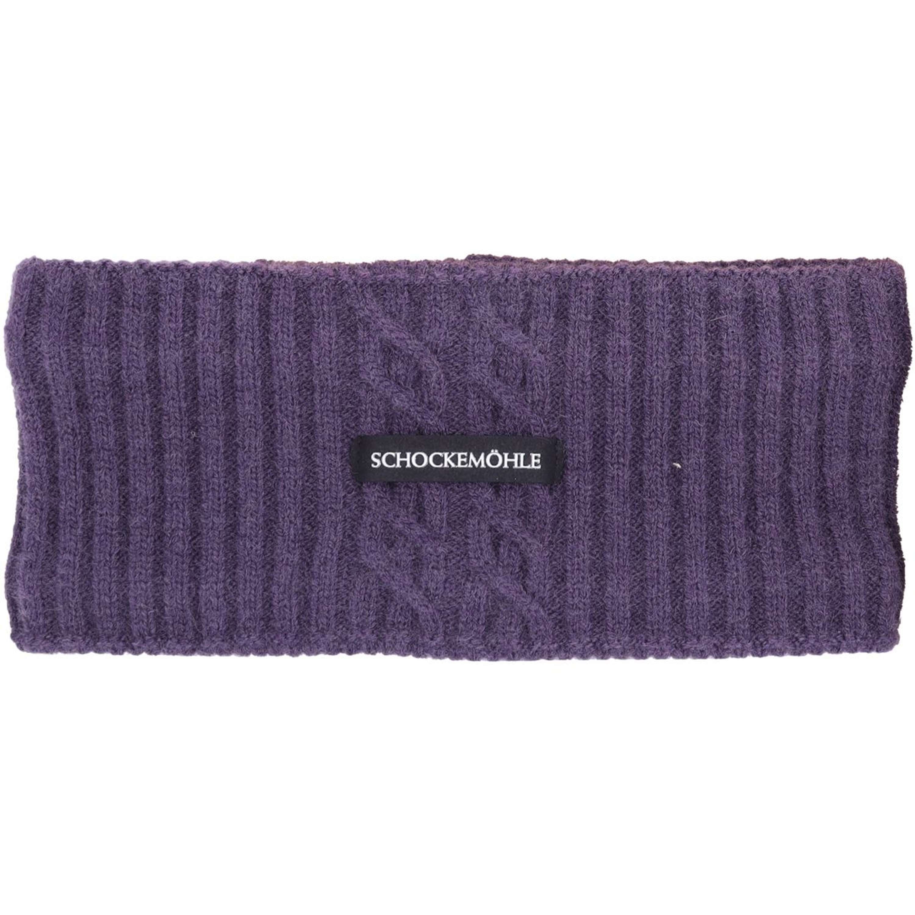 Schockemöhle Bandeau Braided Violet Foncé