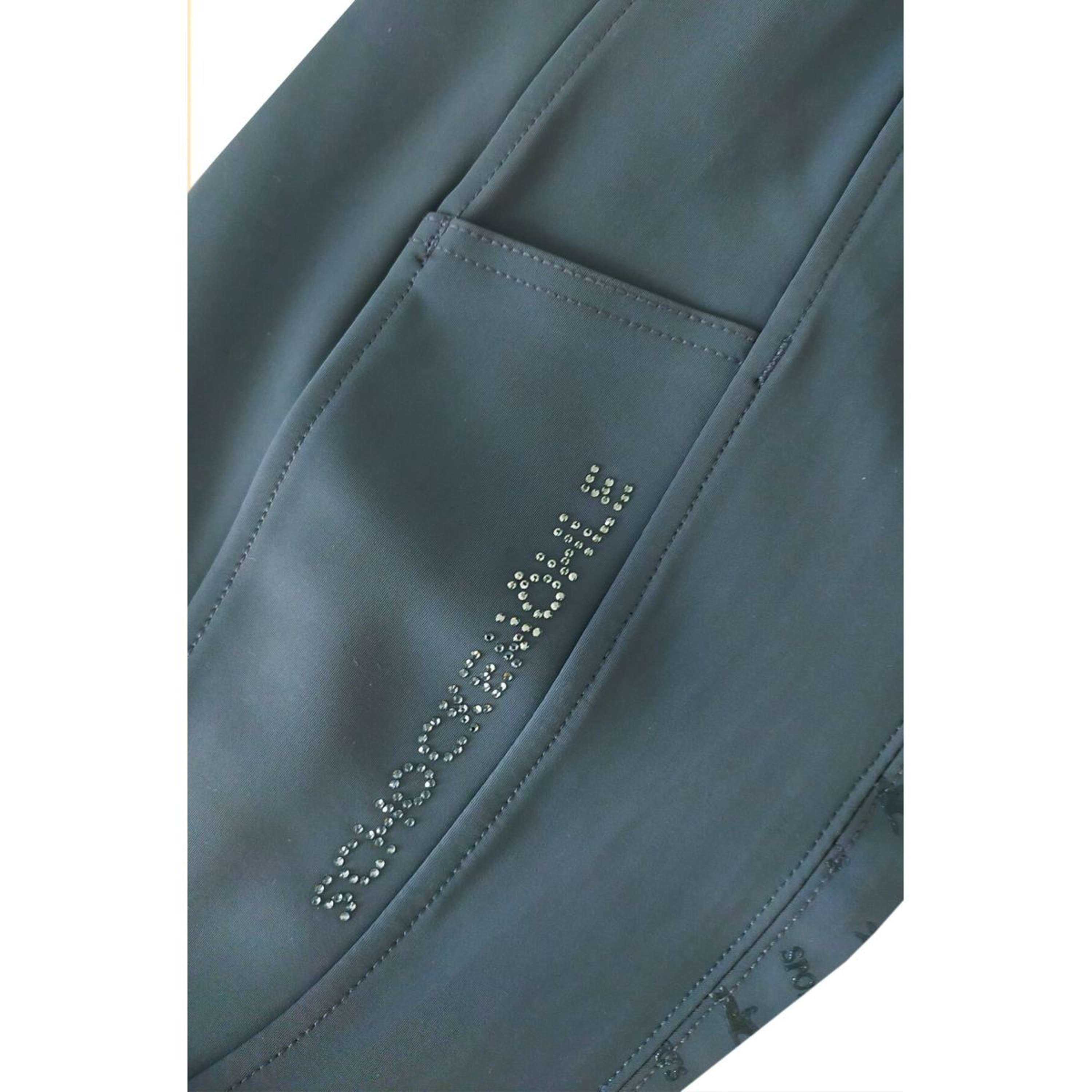 Schockemöhle Pantalon d'Équitation Victory Full Grip Graphite