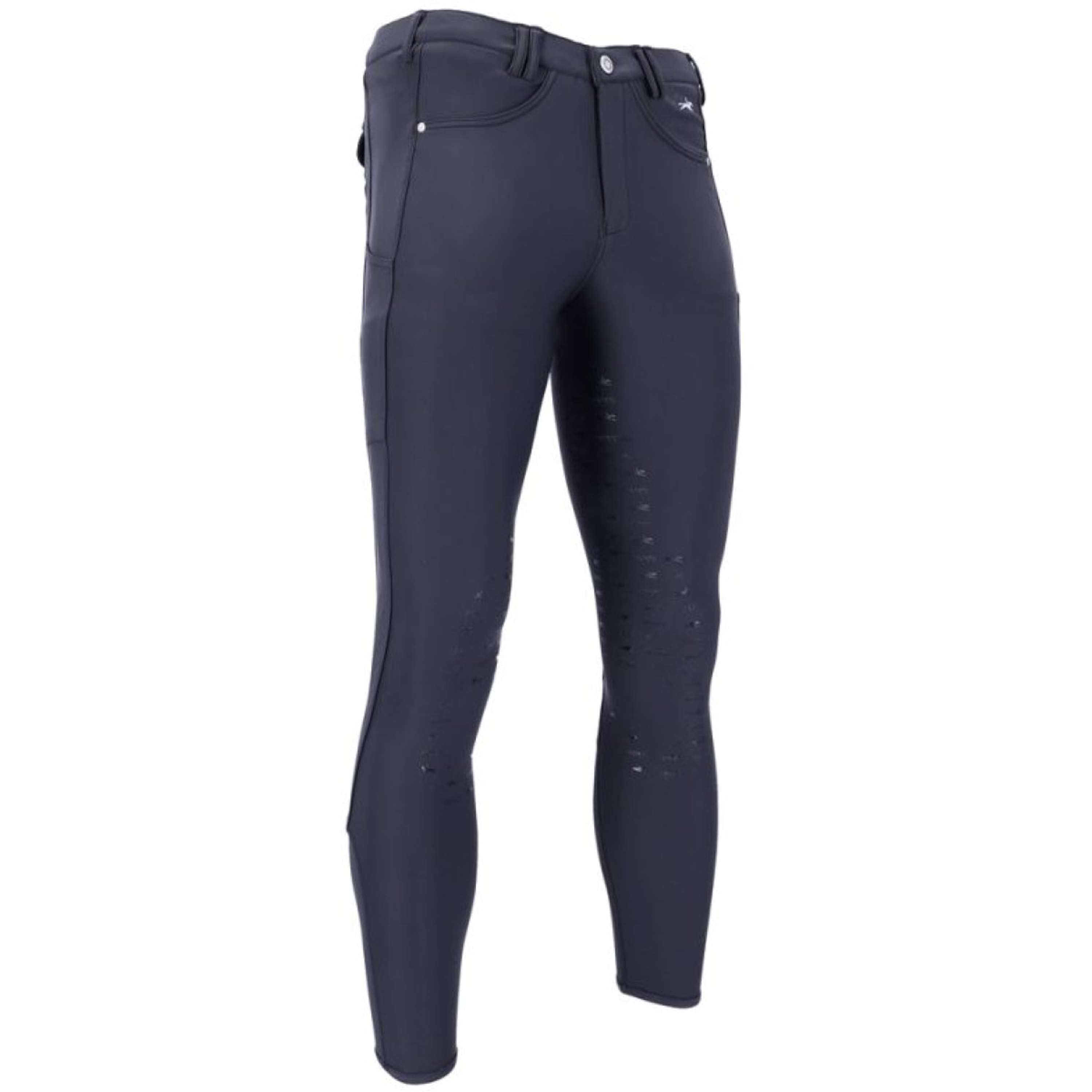 Schockemöhle Pantalon d'Équitation SPLeo Full Grip Gents Bleu Foncé