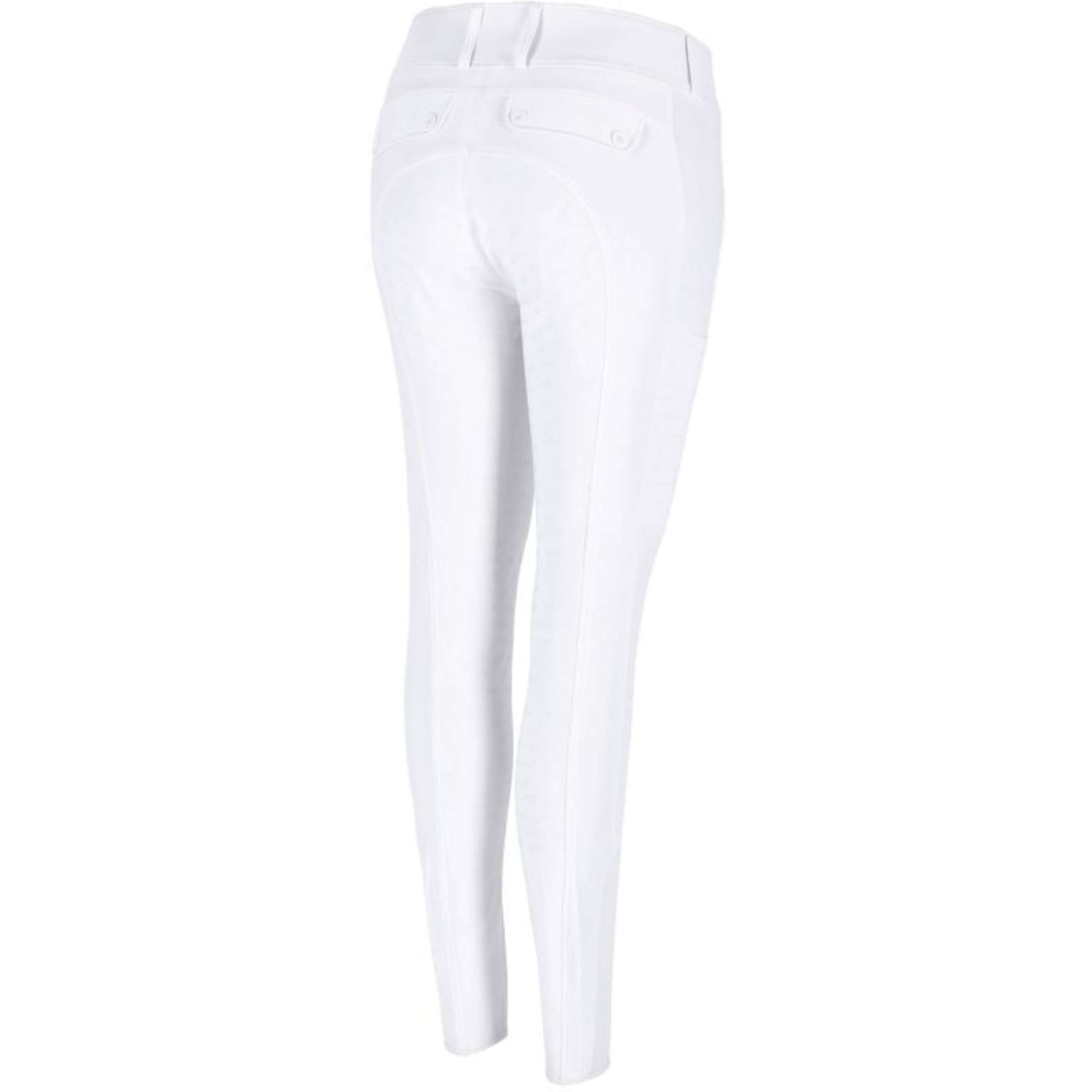 Schockemöhle Pantalon d'Équitation SPCarola Full Grip Optical White