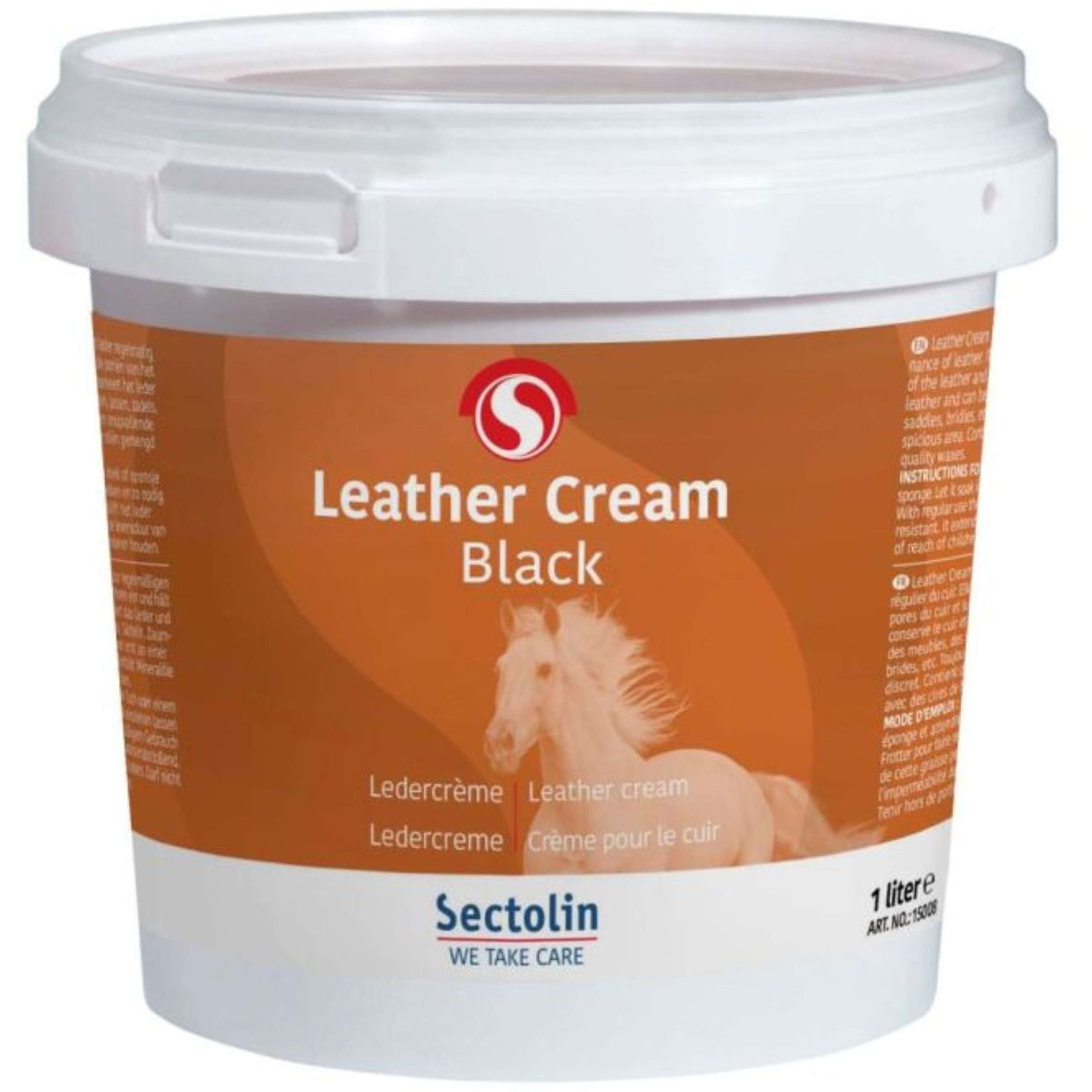 Sectolin Crème pour le Cuir Noir