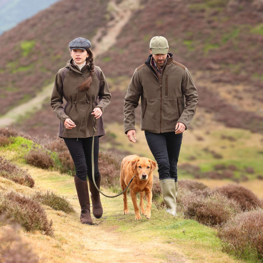 Aubrion by Shires Veste Heritage Olive foncé