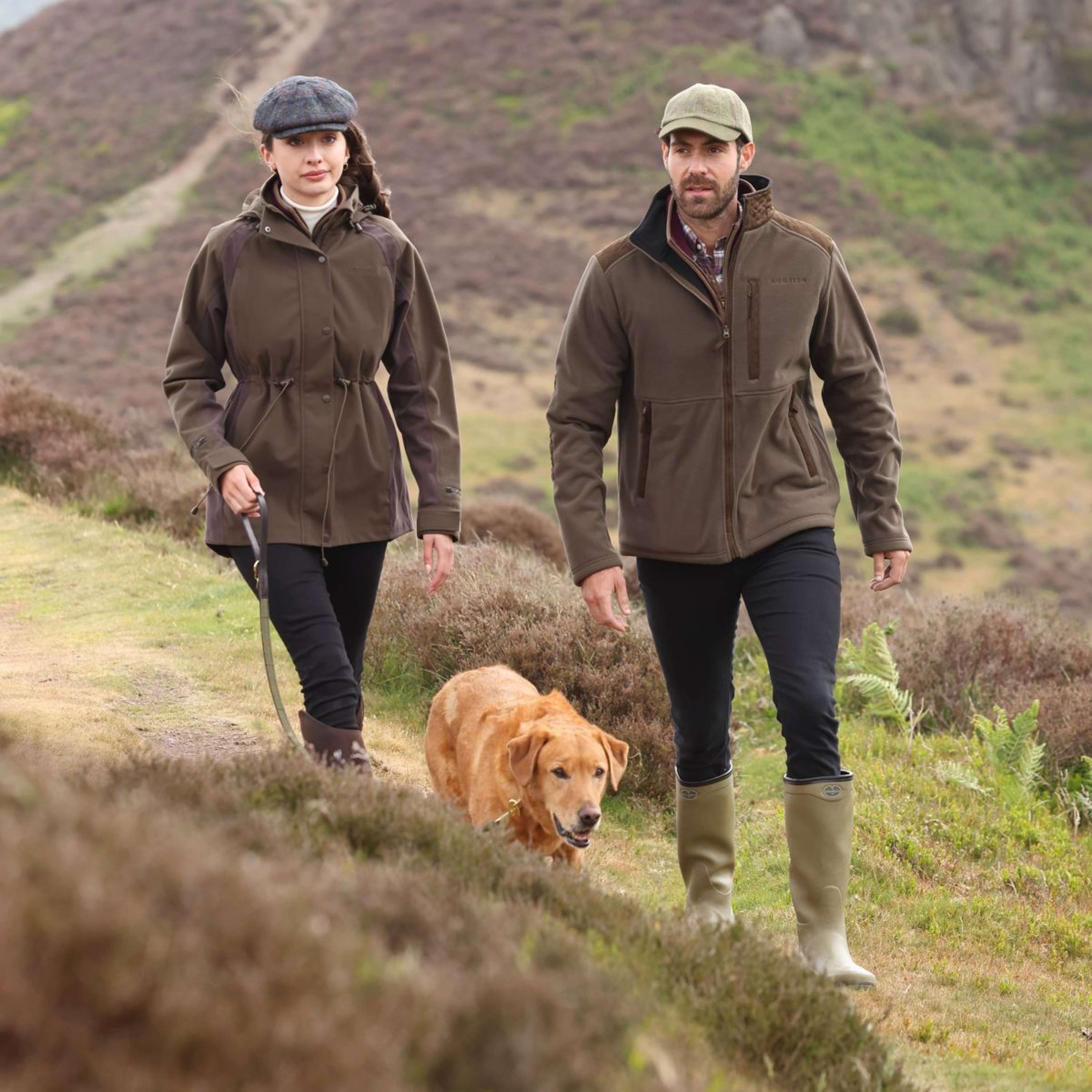 Aubrion by Shires Veste Heritage Olive foncé