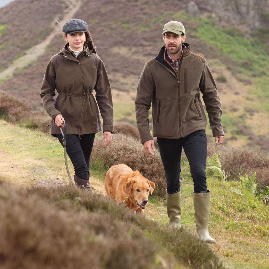 Aubrion by Shires Veste Heritage Olive foncé
