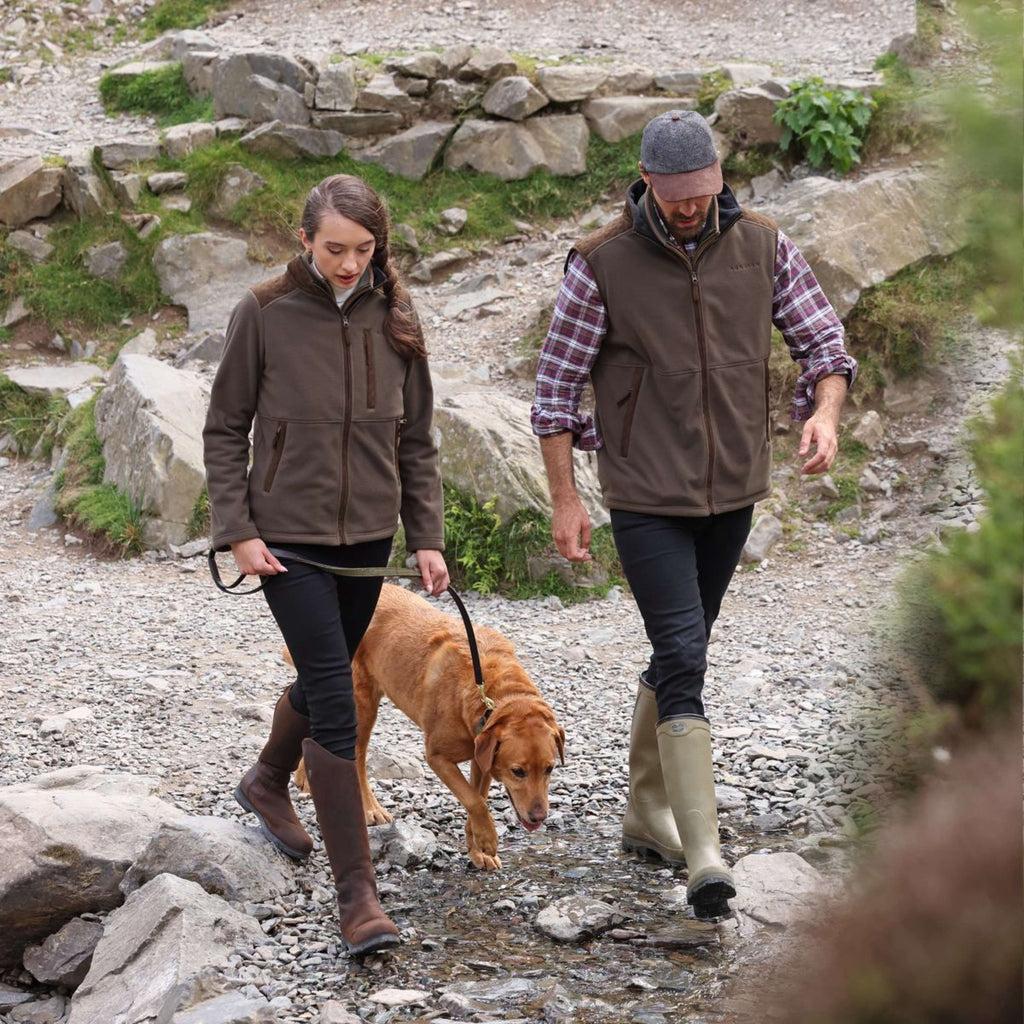 Aubrion by Shires Veste Heritage Fleece Olive foncé