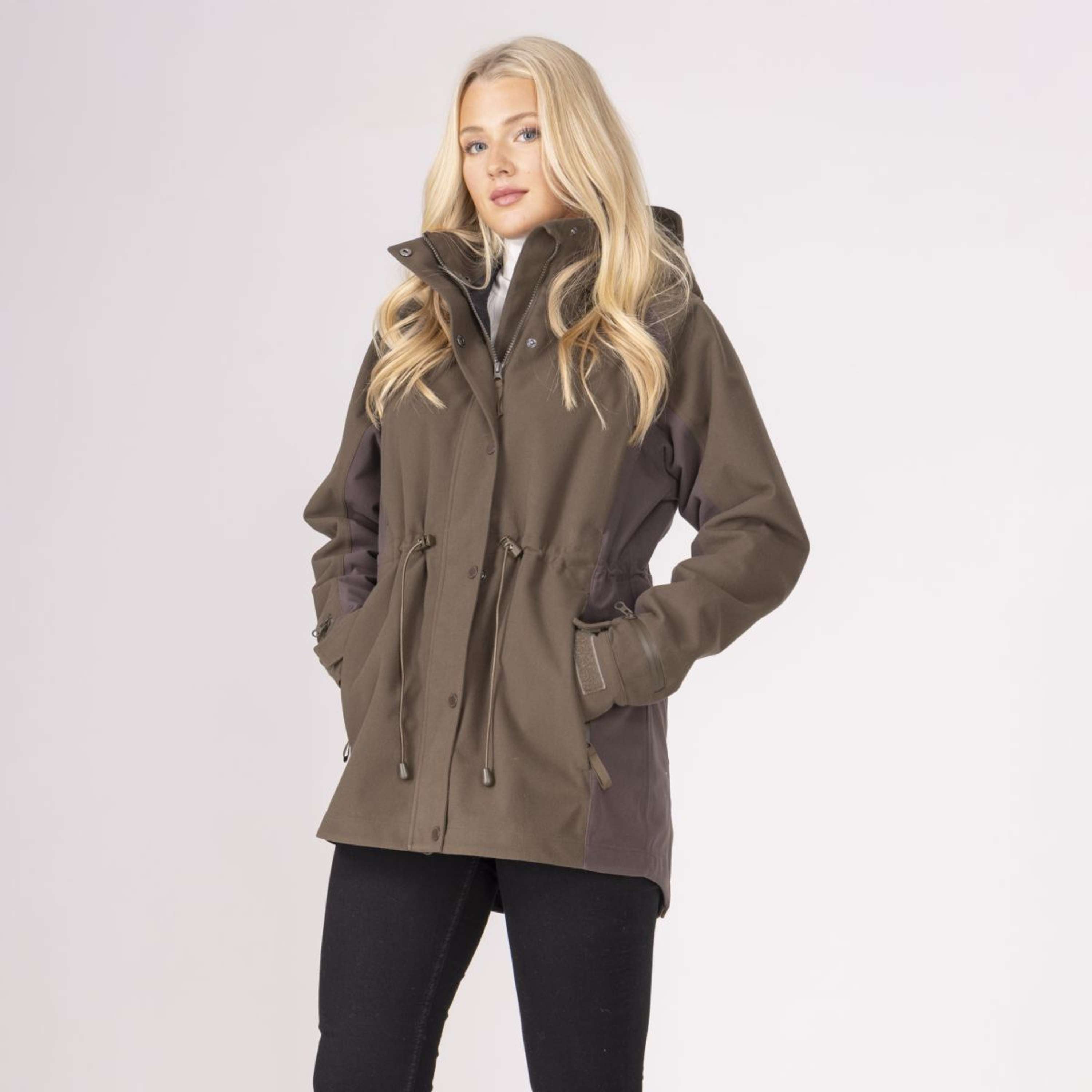 Aubrion by Shires Veste Heritage Olive foncé