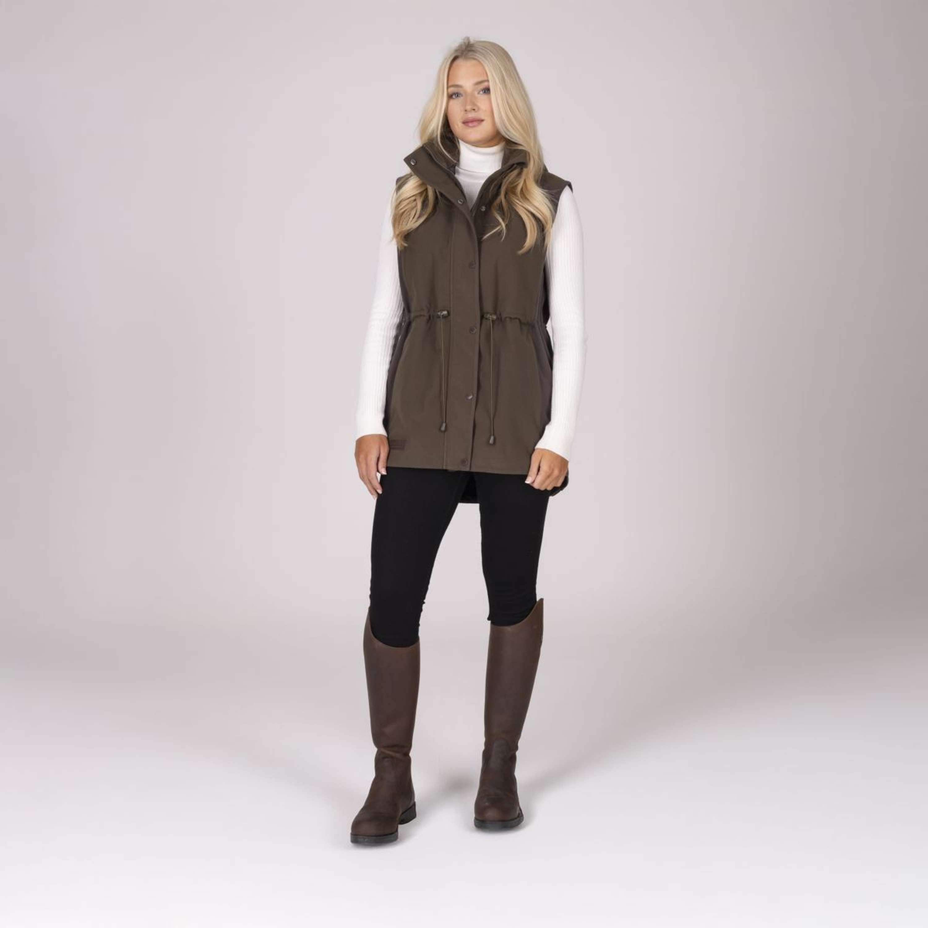 Aubrion by Shires Bodychauffant Heritage Olive foncé
