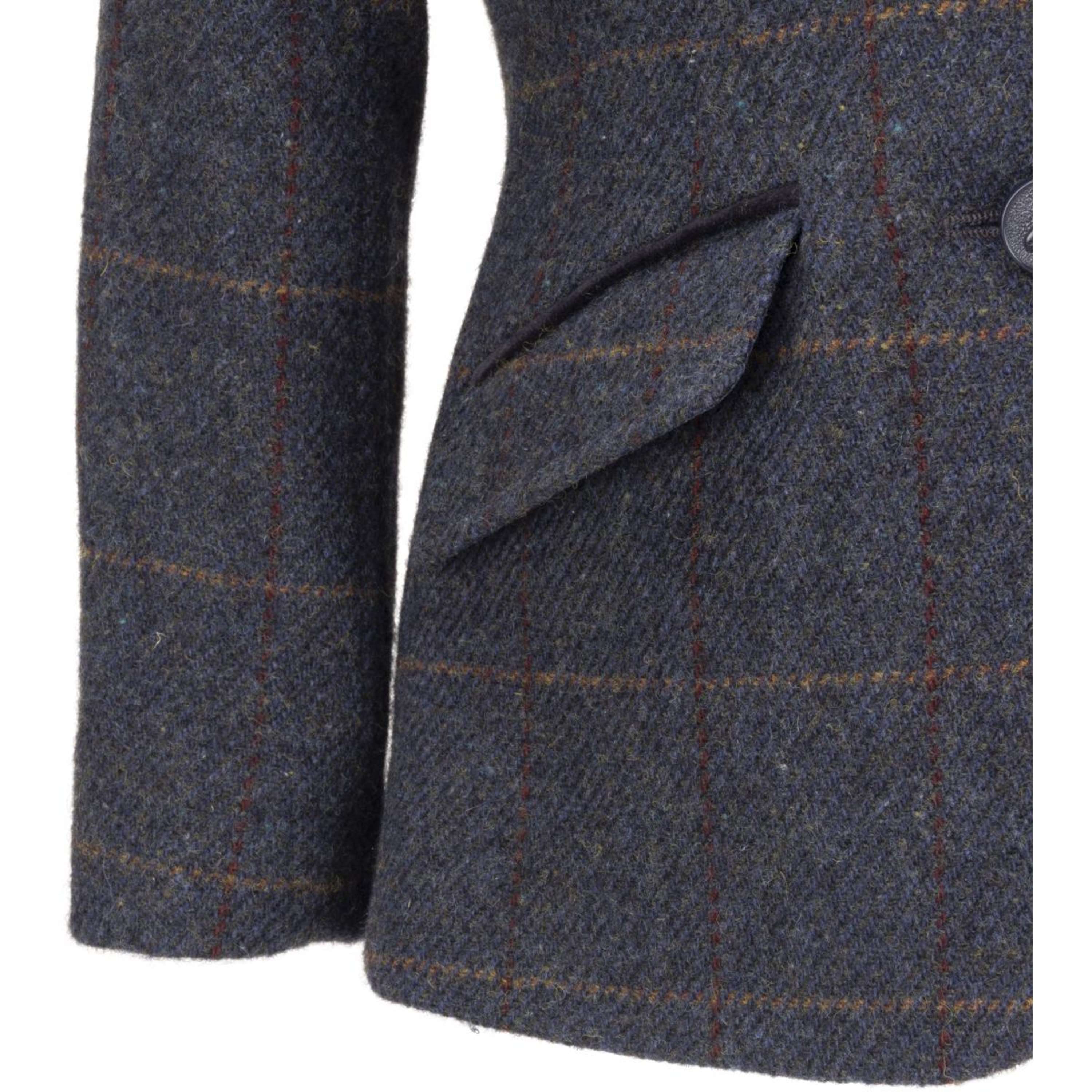 Aubrion by Shires Veste de Concours Saratoga Enfants Juniper Navy Check