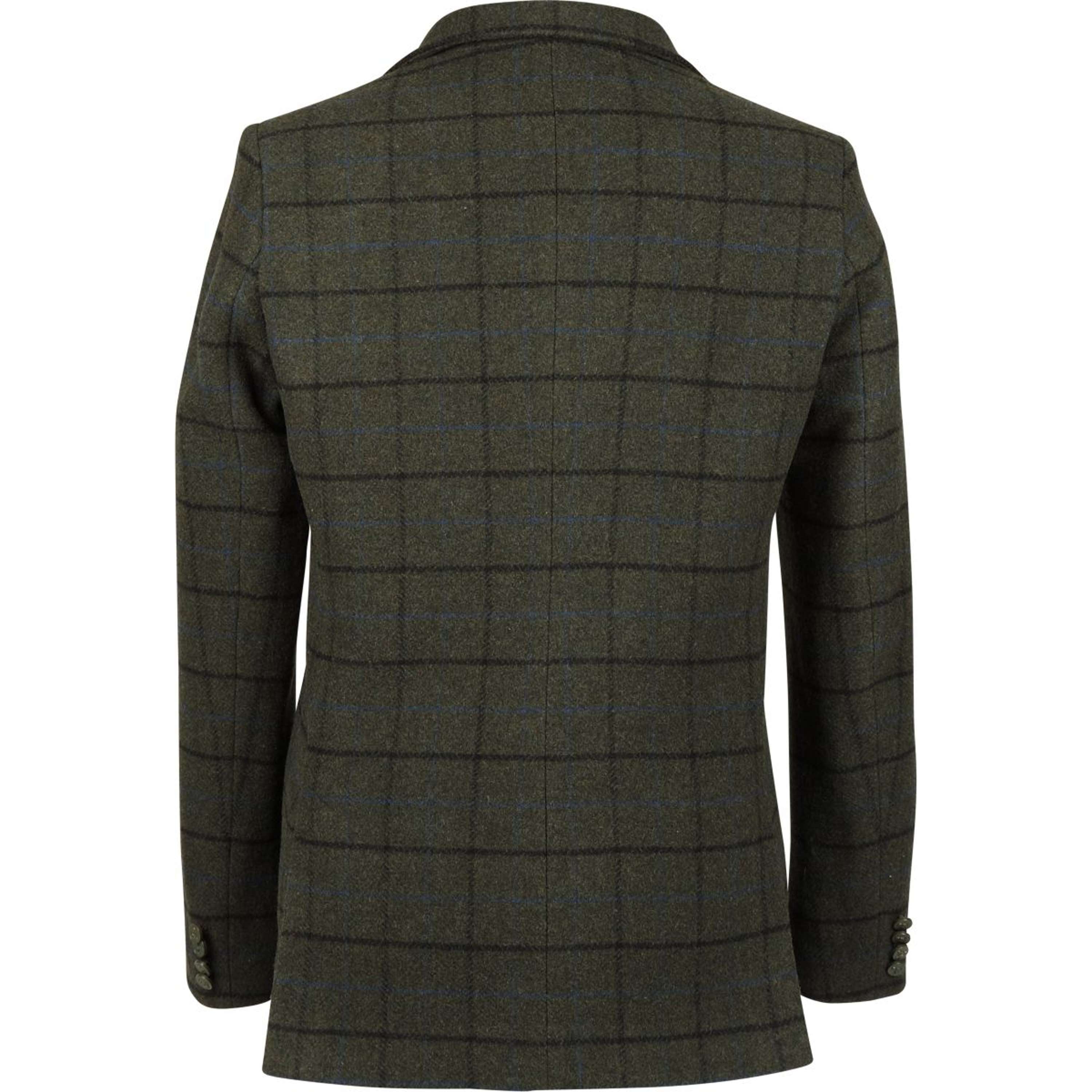 Aubrion by Shires Veste de Concours Saratoga Hommes Vert foncé Check