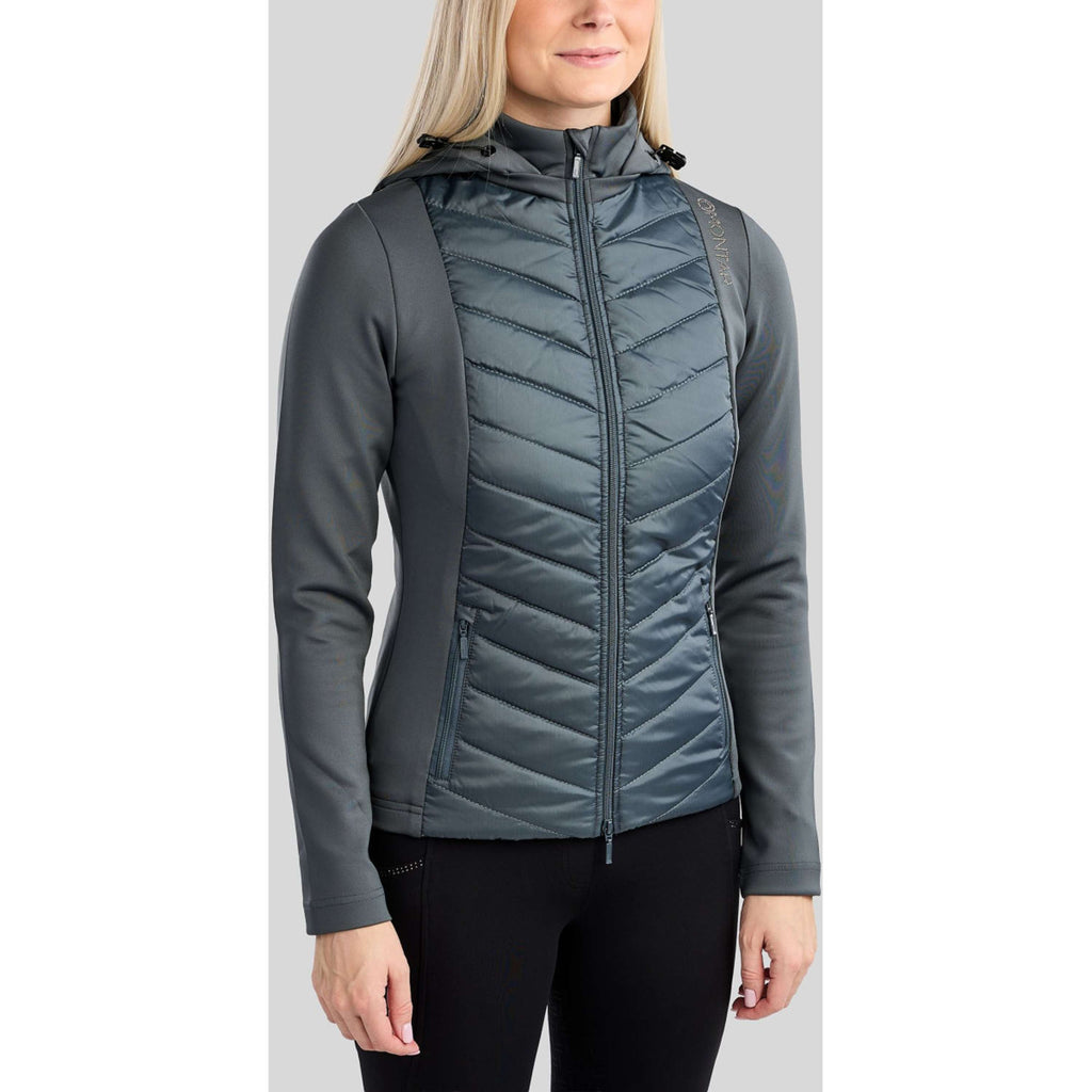 Montar Blouson MoEverline Hybrid Detachable Hood Golden Quartz Crystals Dark Slate
