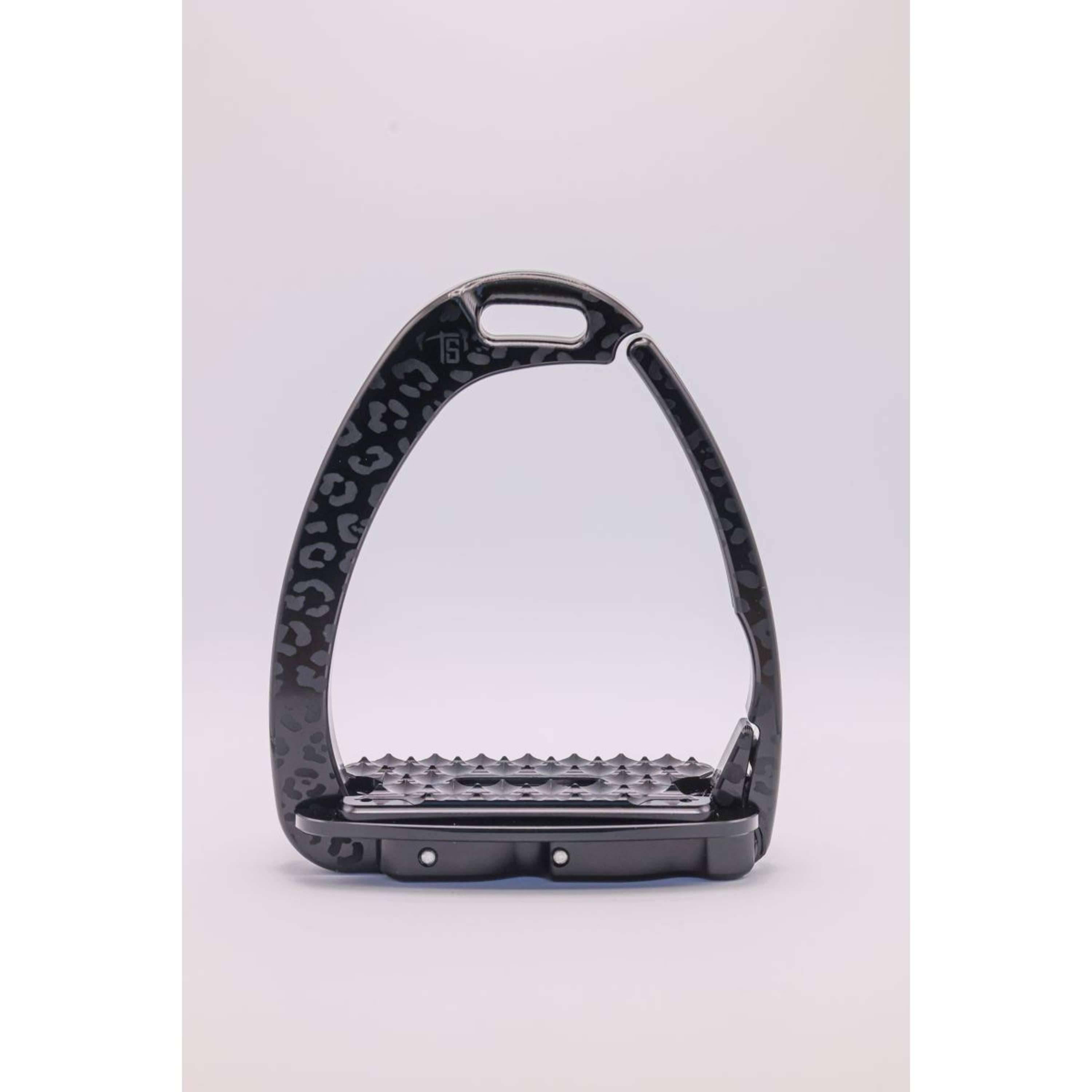 Tech Stirrups Étriers Venice Sloped Evo Leopard Black