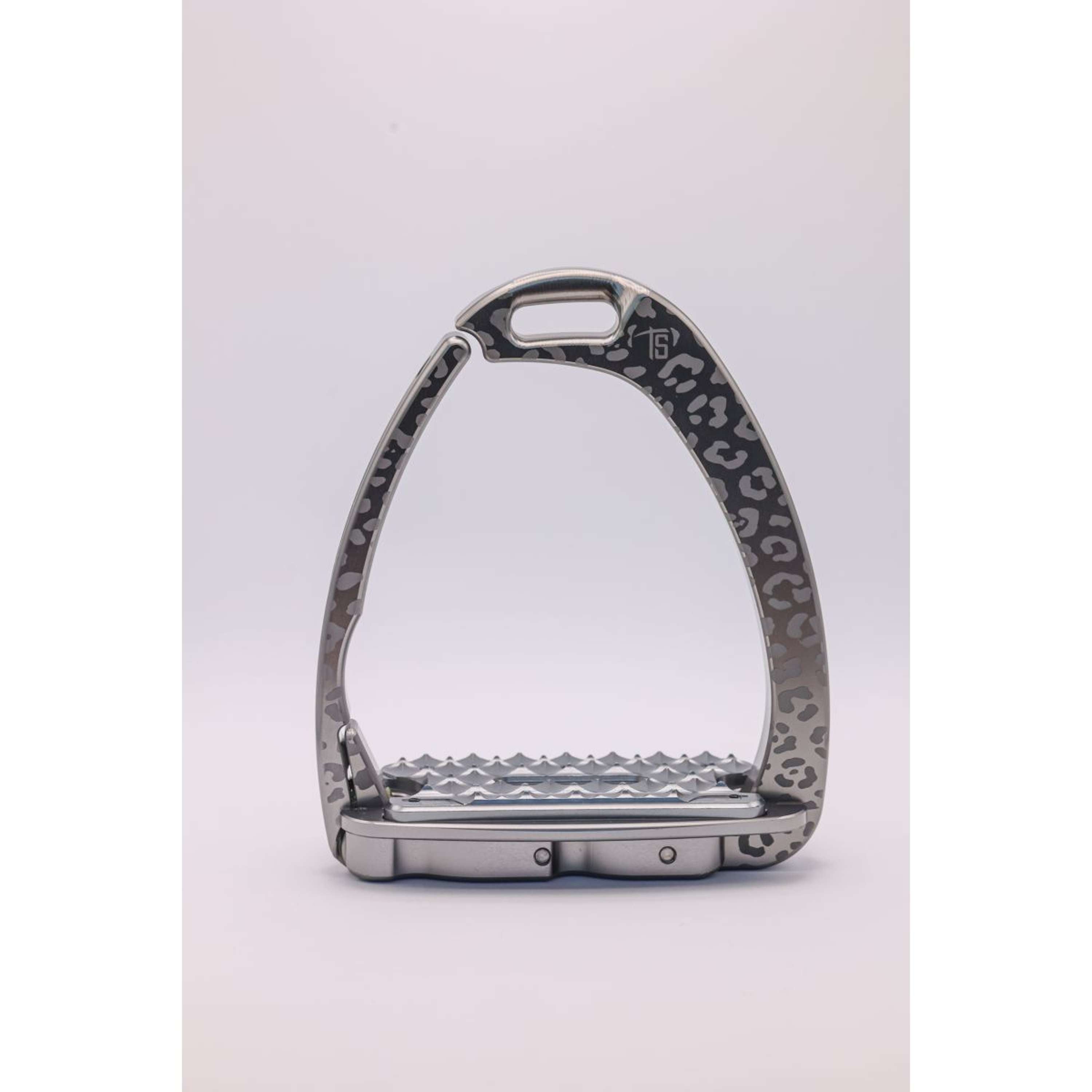 Tech Stirrups Étriers Venice Children Leopard Titanium