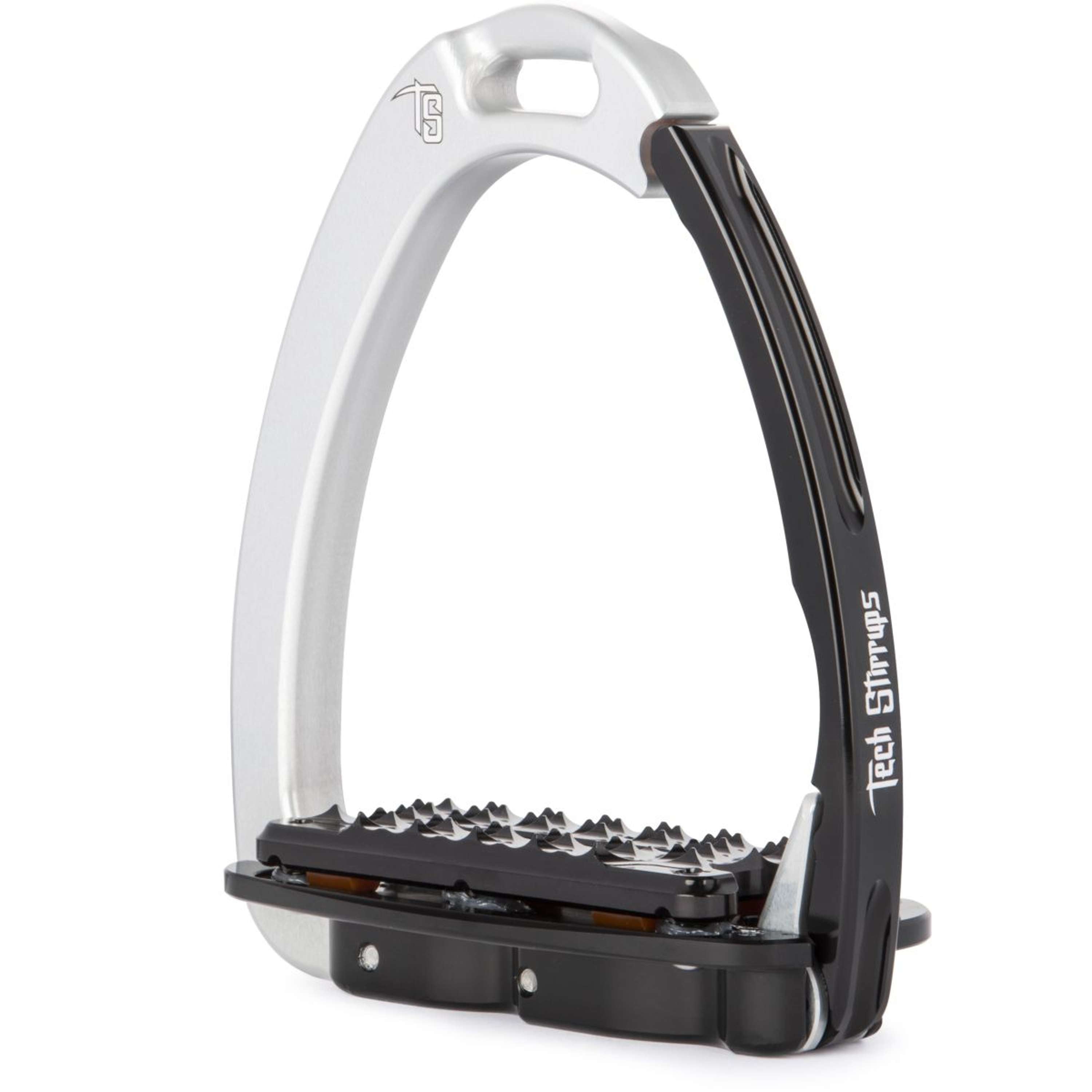 Tech Stirrups Étriers Venice Plus EVO Argent/Noir
