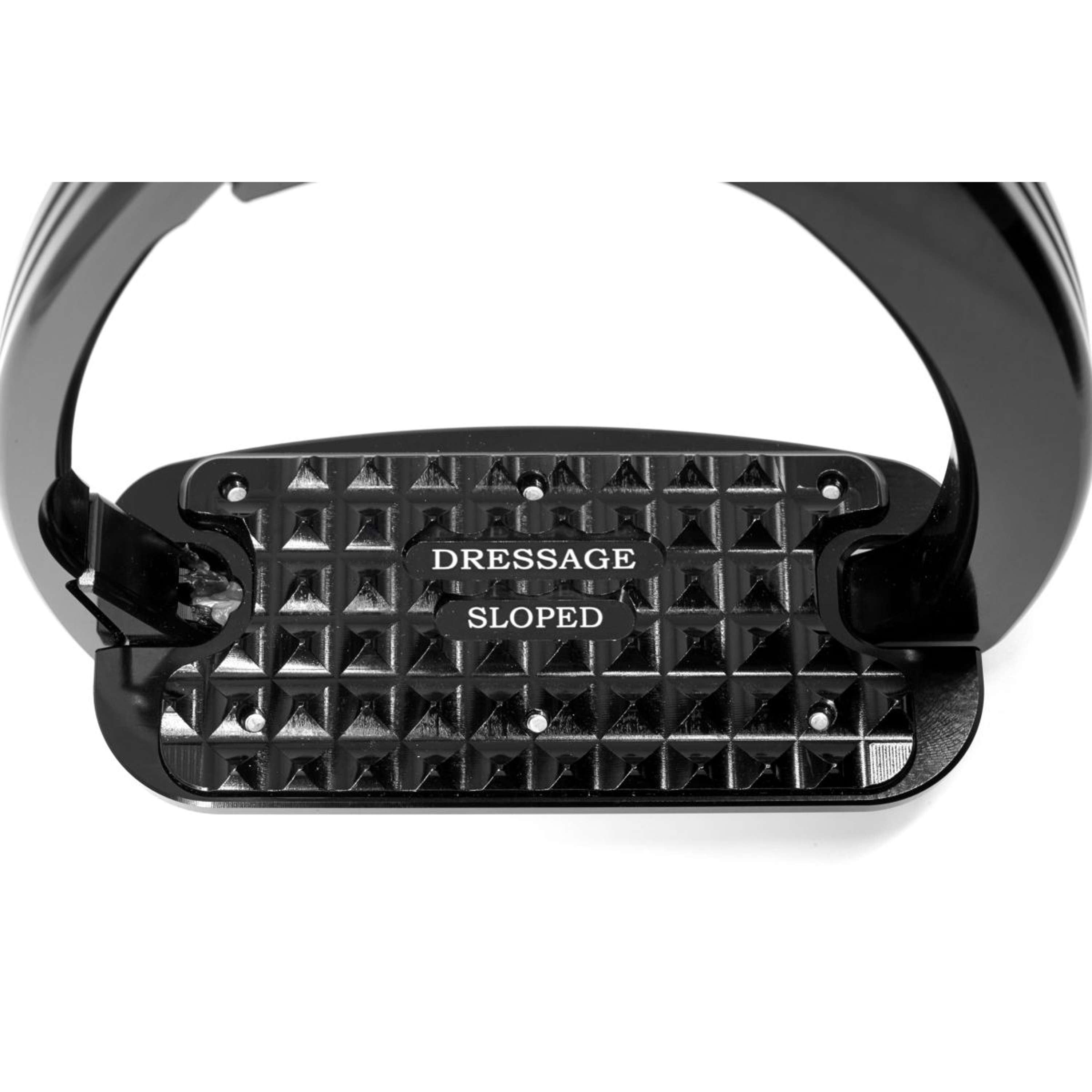 Tech Stirrups Étriers Venice Sloped Dressage Noir/Noir