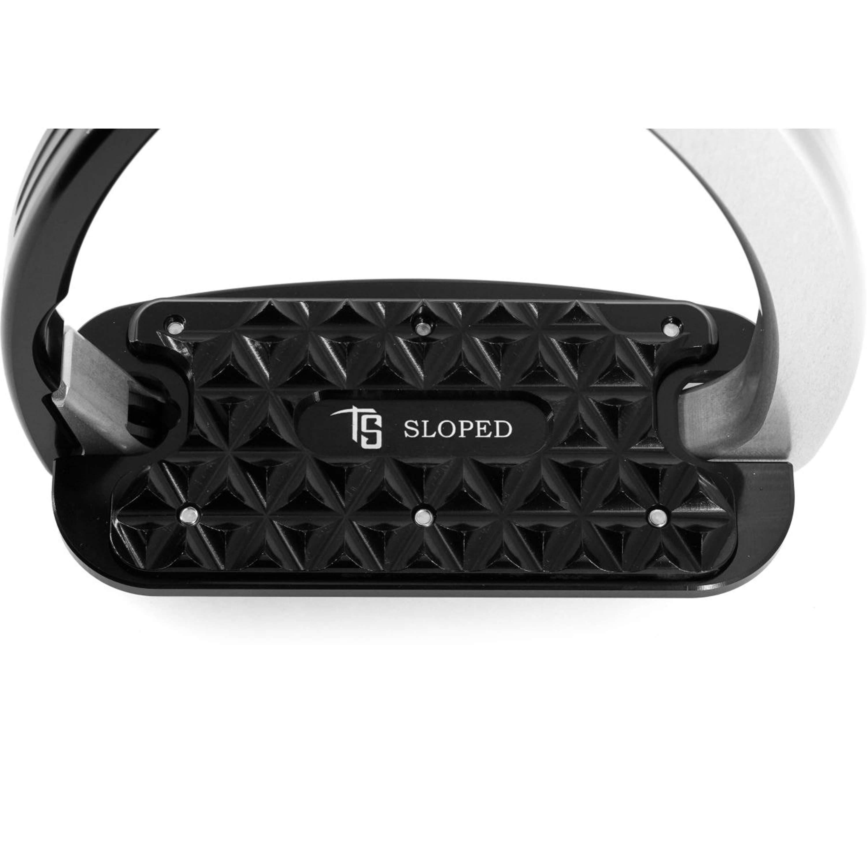 Tech Stirrups Étriers Venice Sloped EVO Noir/Argent