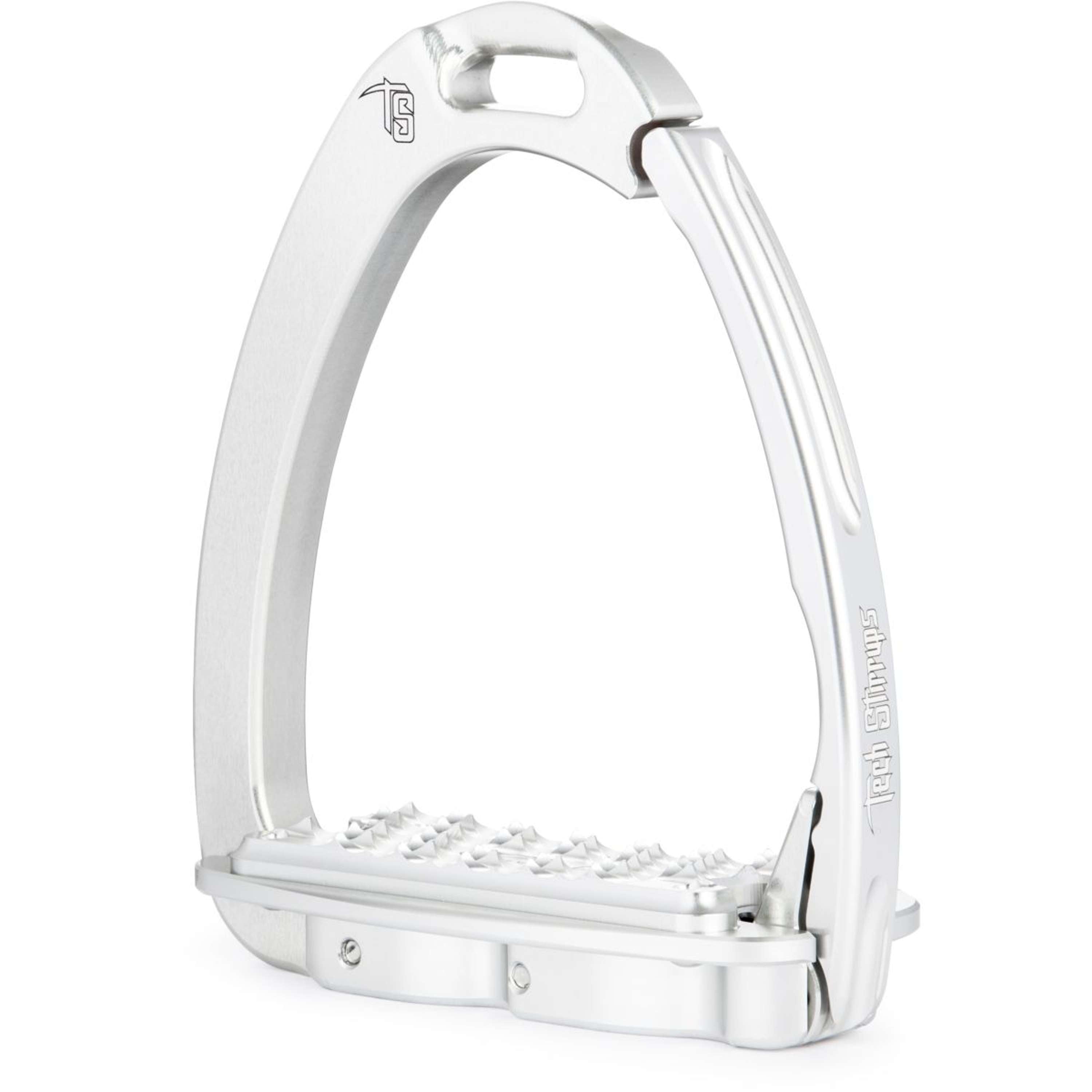Tech Stirrups Étriers Venice Sloped EVO Argent/Argent