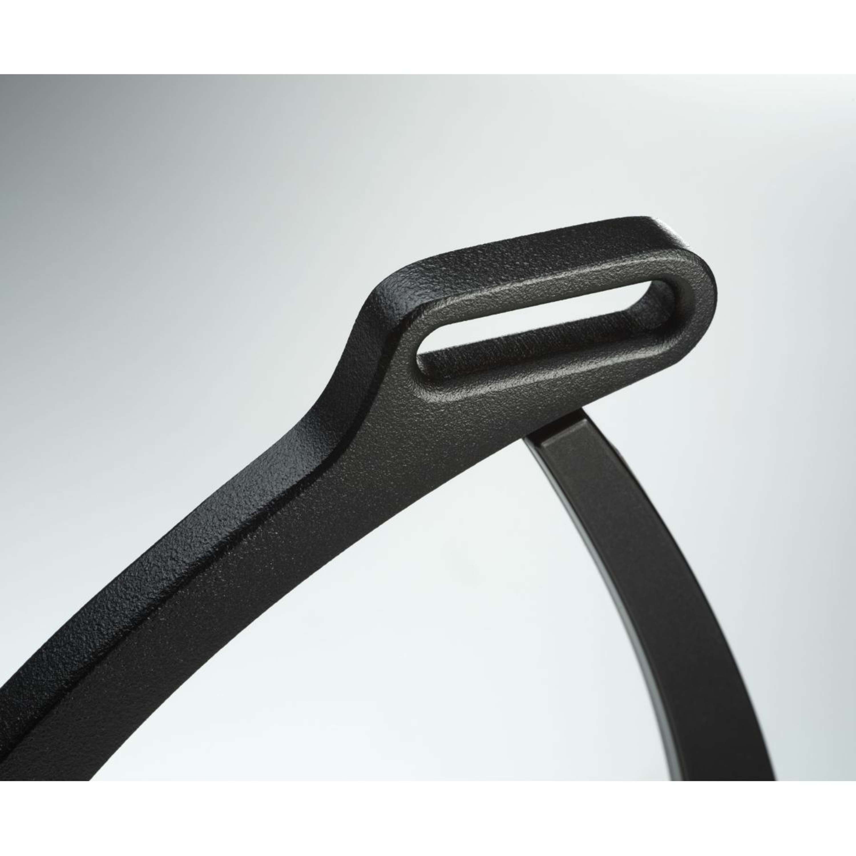 Veredus Étriers Steel1 Dark Noir