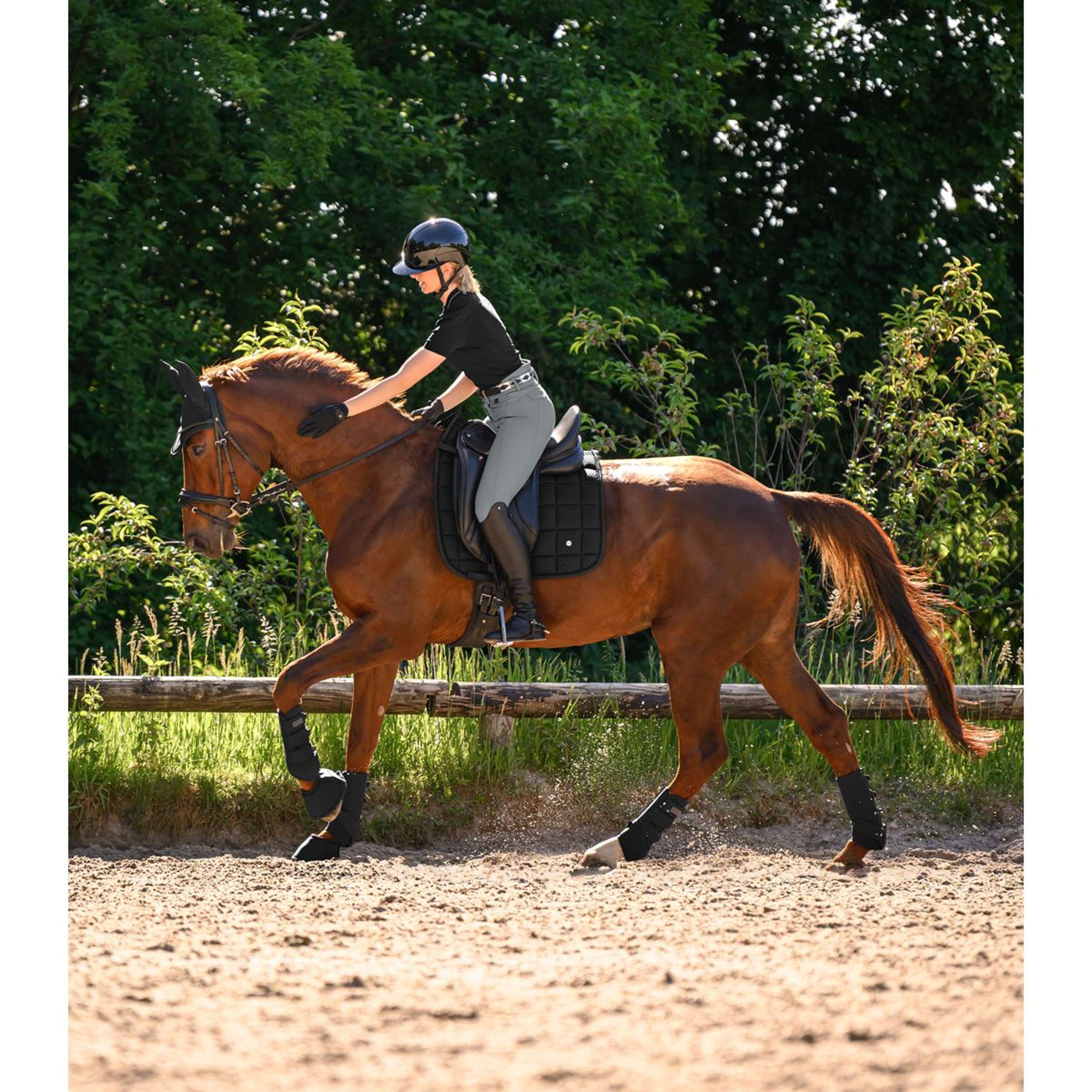 Waldhausen Tapis de Selle Breath Performance Dressage Noir