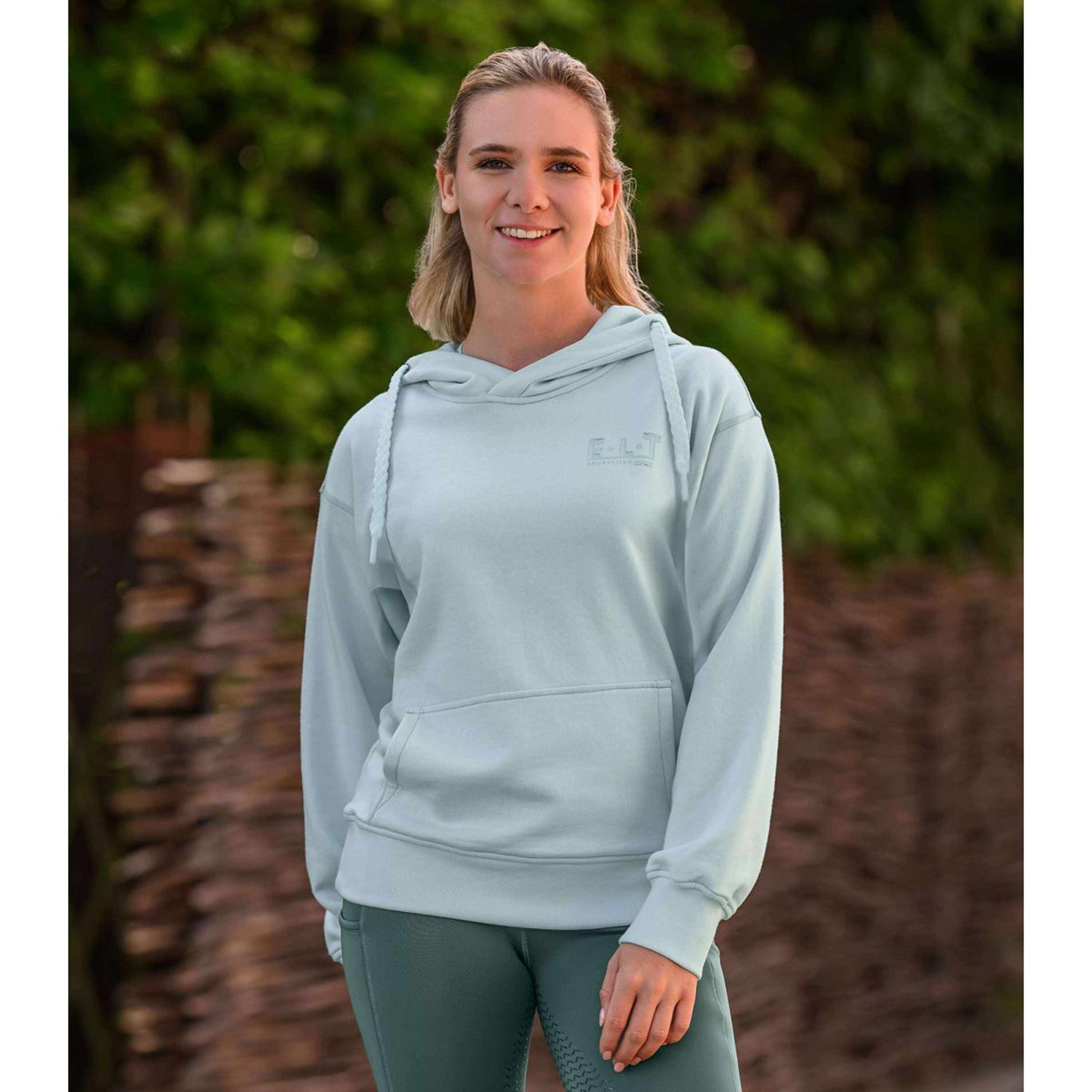 ELT Pull col Hoodie Straßburg Vert Menthe