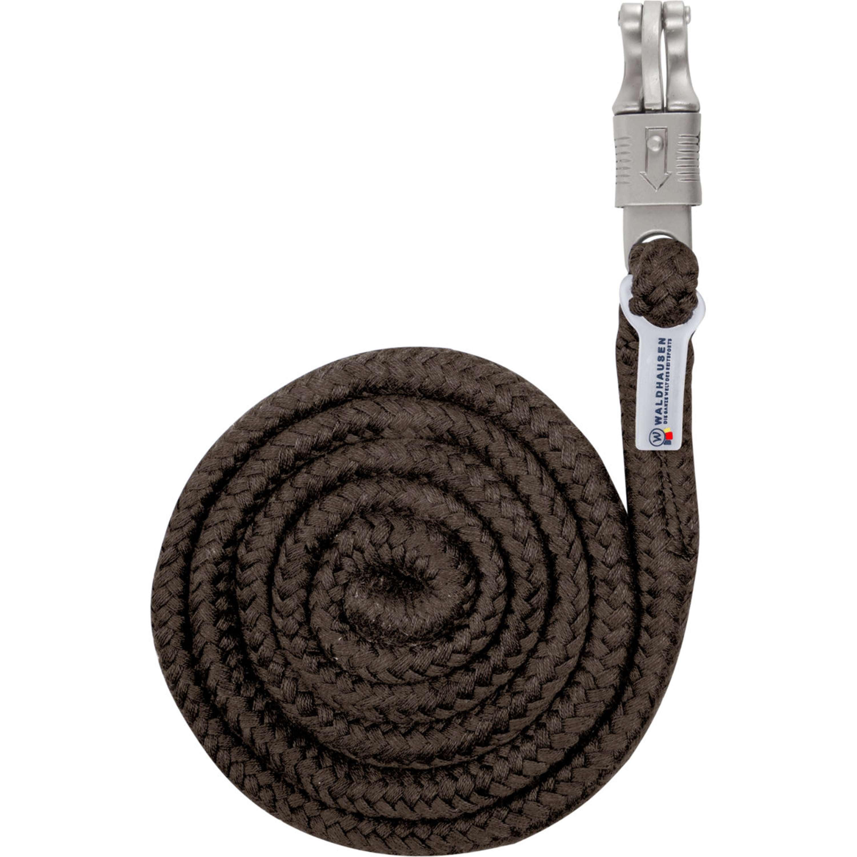 Waldhausen Corde pour Licol Plus avec Crochet Panique Espresso