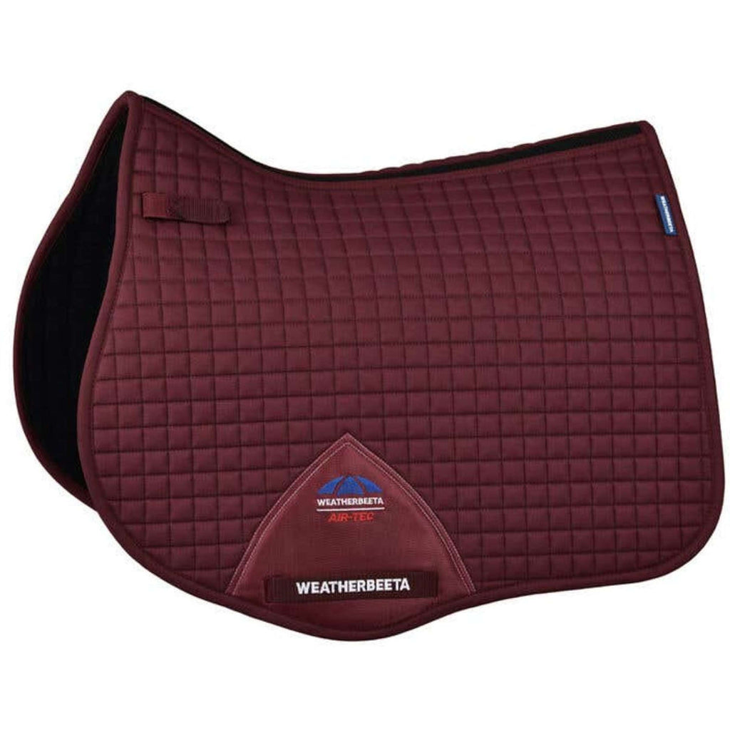 WeatherBeeta Tapis de Selle Prime Air-Tec Polyvalent Bordeaux