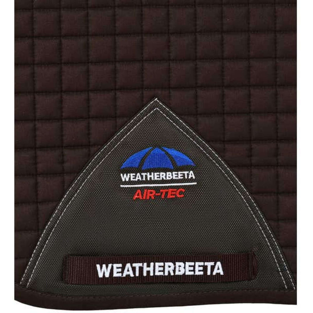 WeatherBeeta Tapis de Selle Prime Air-Tec Dressage Chocolat
