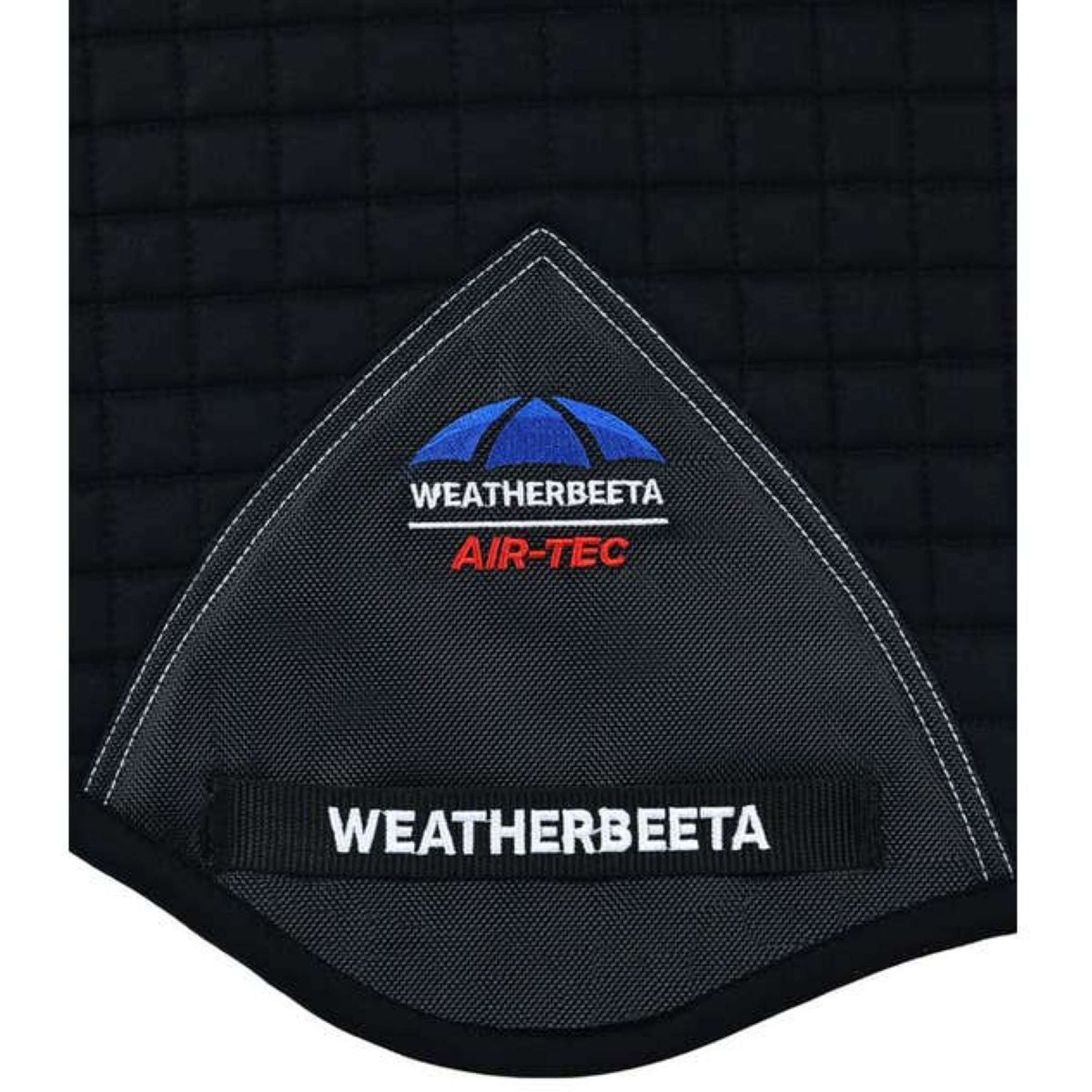 WeatherBeeta Tapis de Selle Prime Air-Tec de Saut Noir
