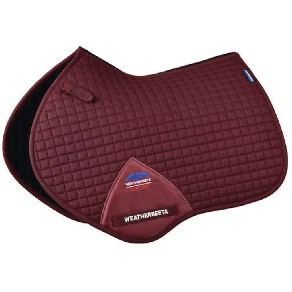 WeatherBeeta Tapis de Selle Prime Air-Tec de Saut Bordeaux