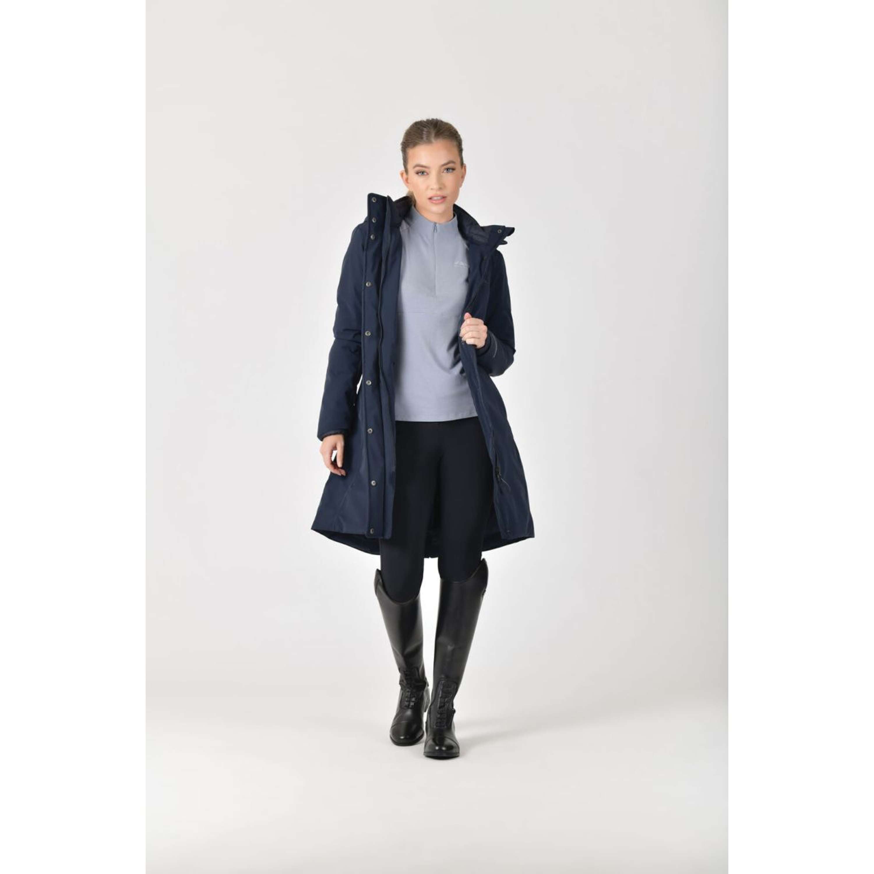 WeatherBeeta Veste Longue All Purpose Waterproof Marin