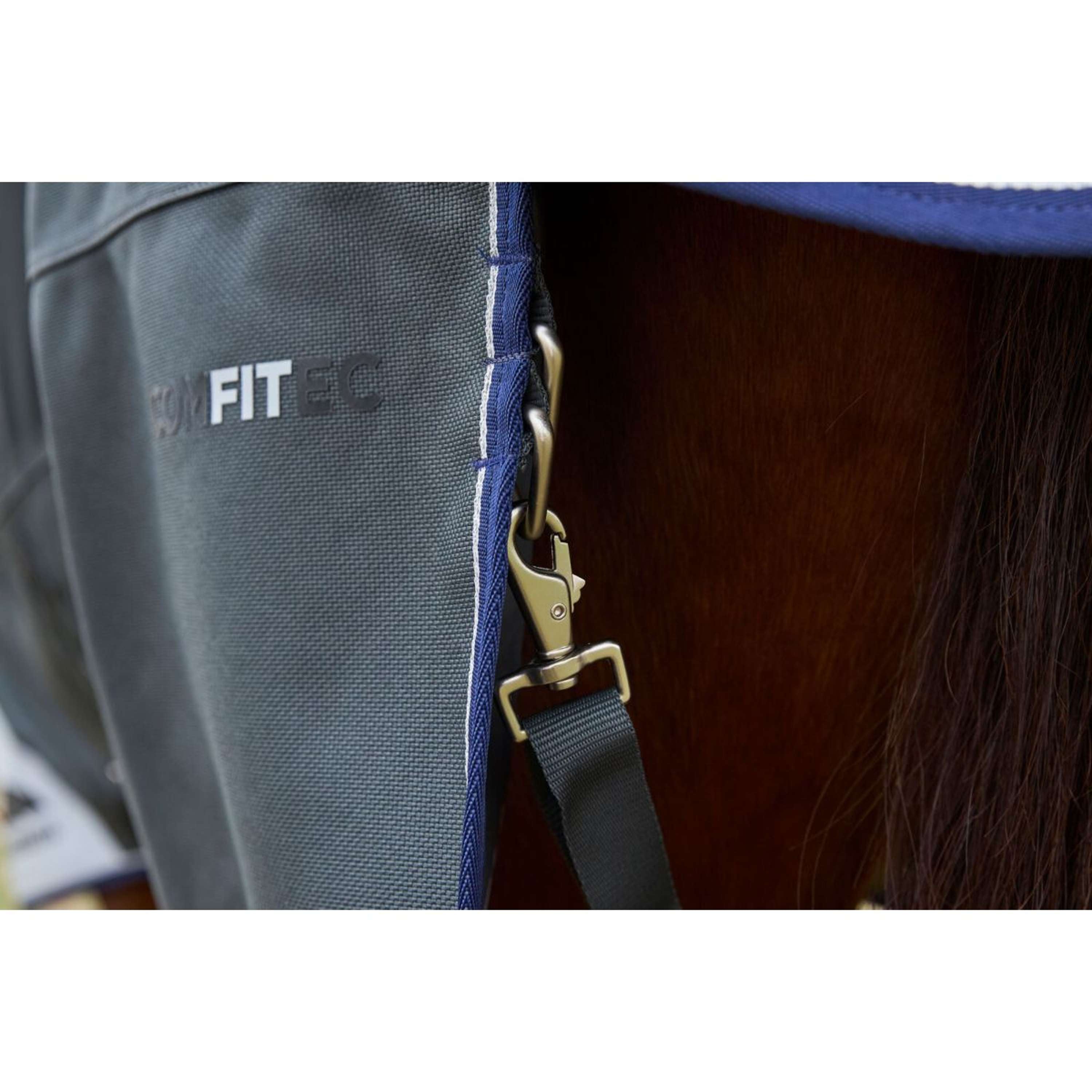 WeatherBeeta ComFiTec Ultra Turnout Detach-A-Neck 100g Charbon