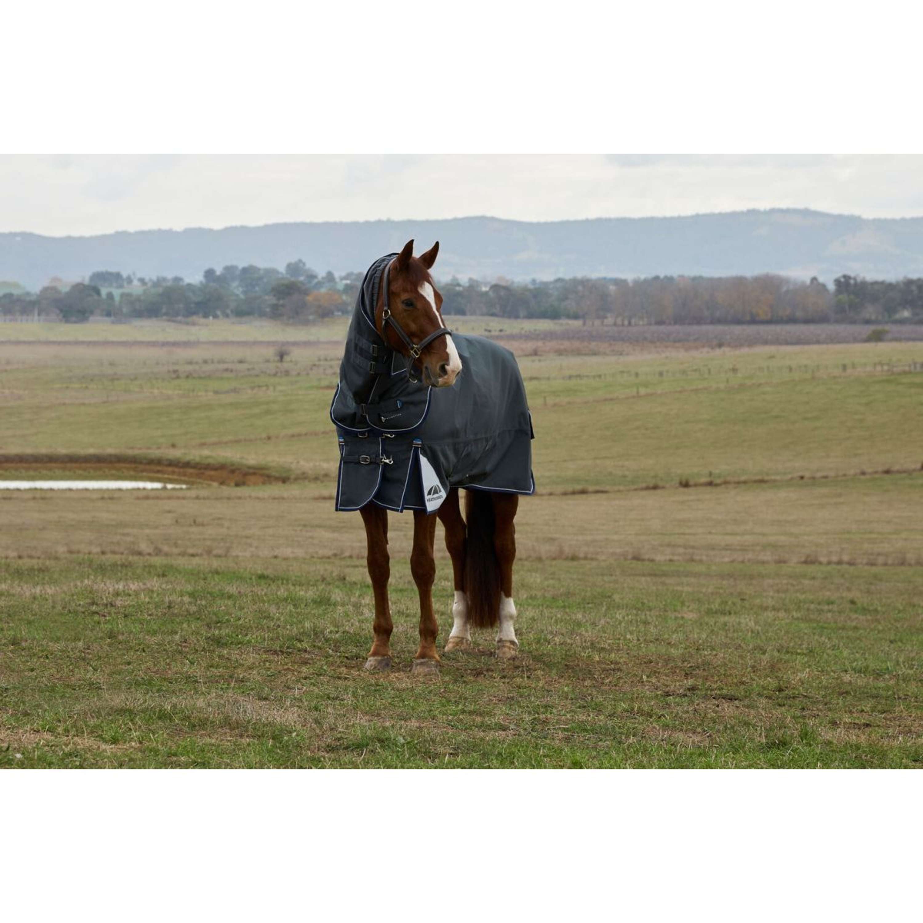 WeatherBeeta ComFiTec Ultra Turnout Detach-A-Neck 100g Charbon