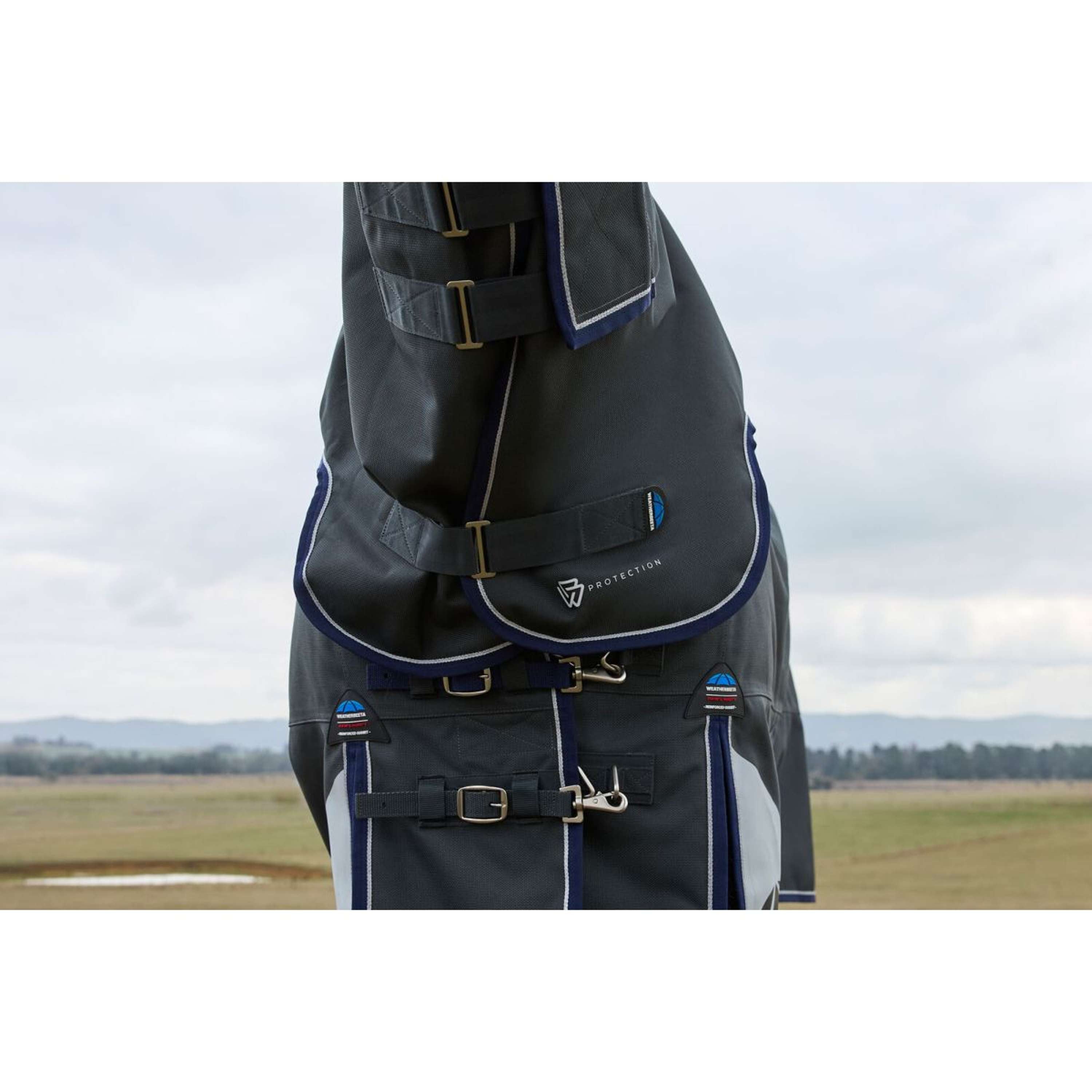 WeatherBeeta ComFiTec Ultra Turnout Detach-A-Neck 220g Charbon