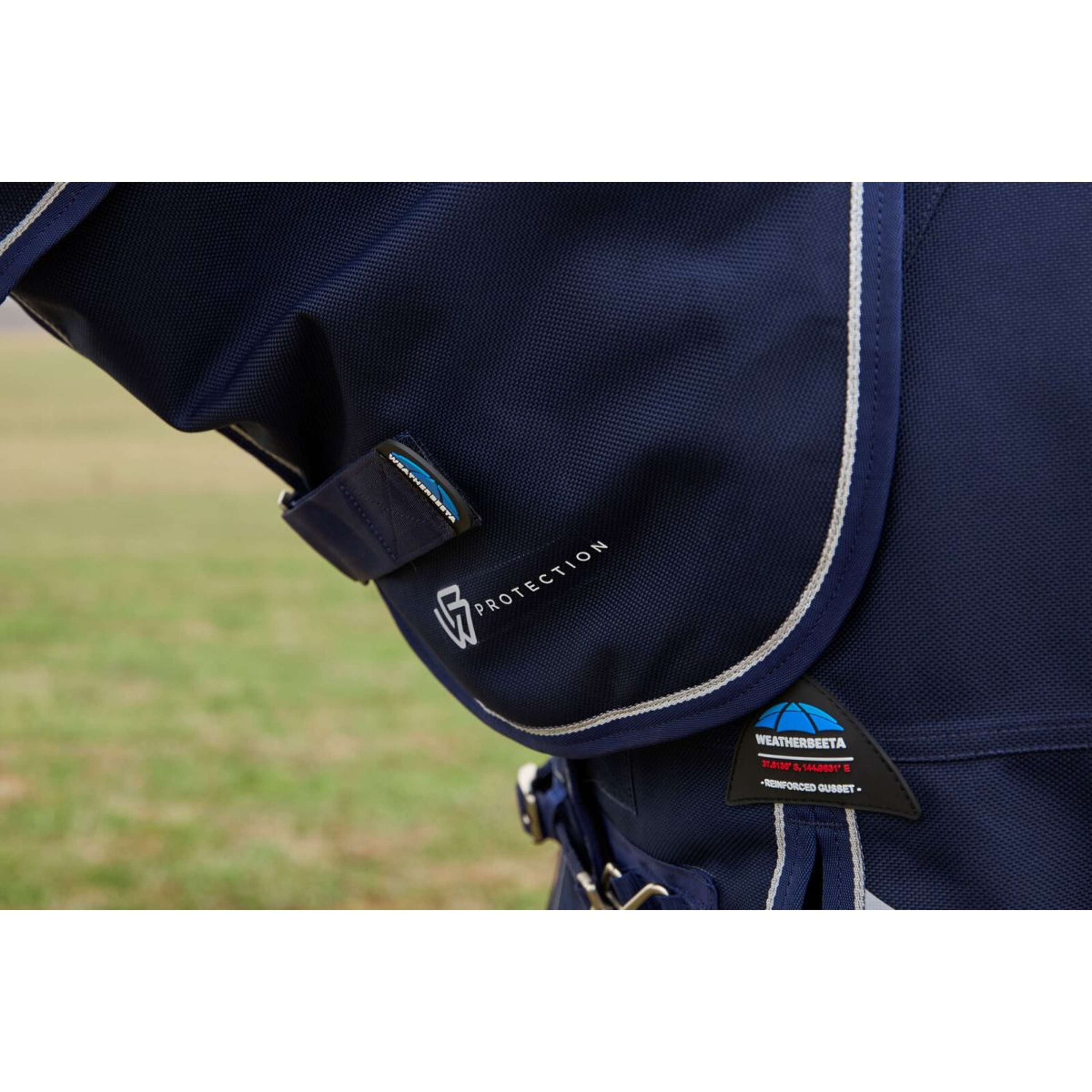 WeatherBeeta ComFiTec Ultra Turnout Detach-A-Neck 220g Marin