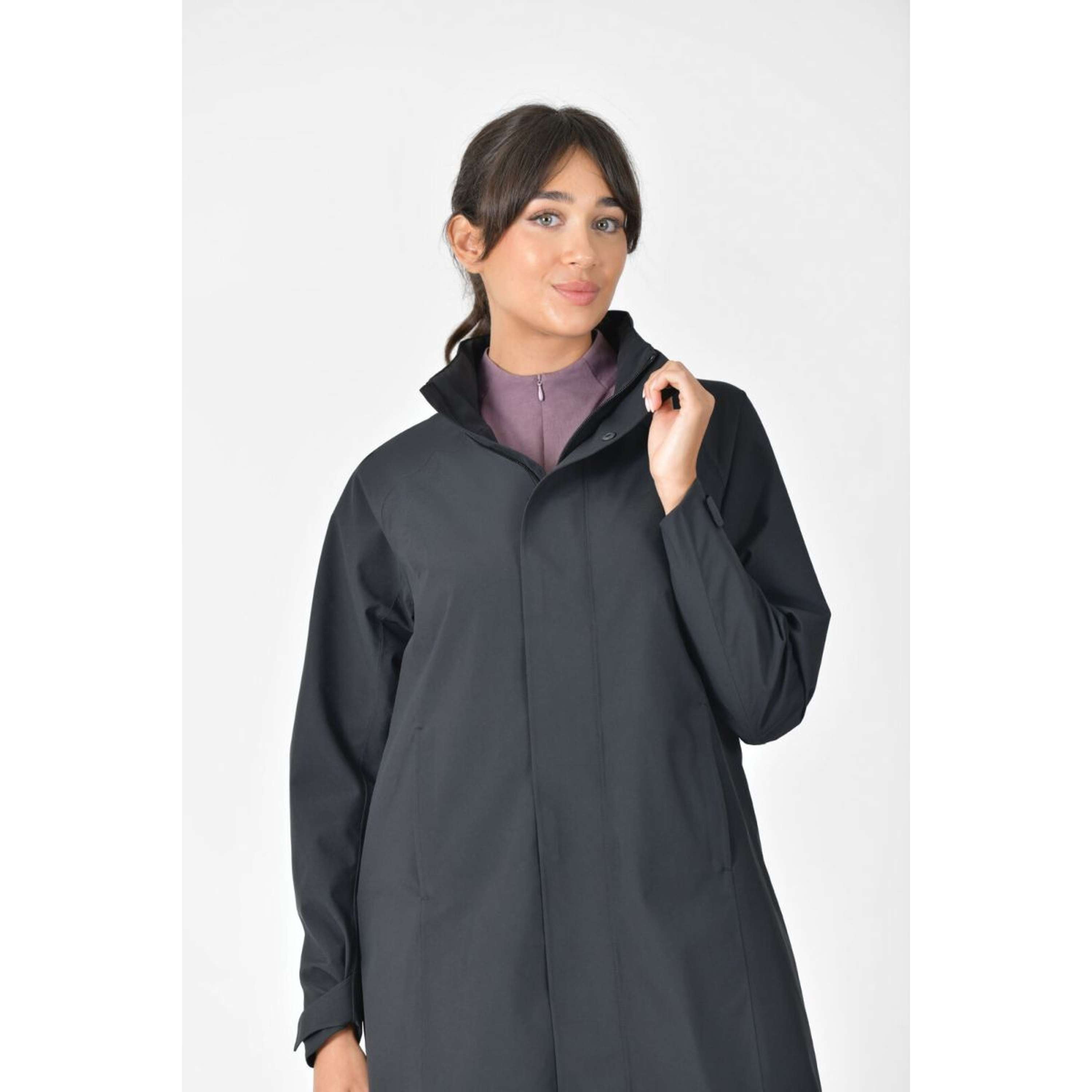WeatherBeeta Veste Longue Windbreaker Longline Noir