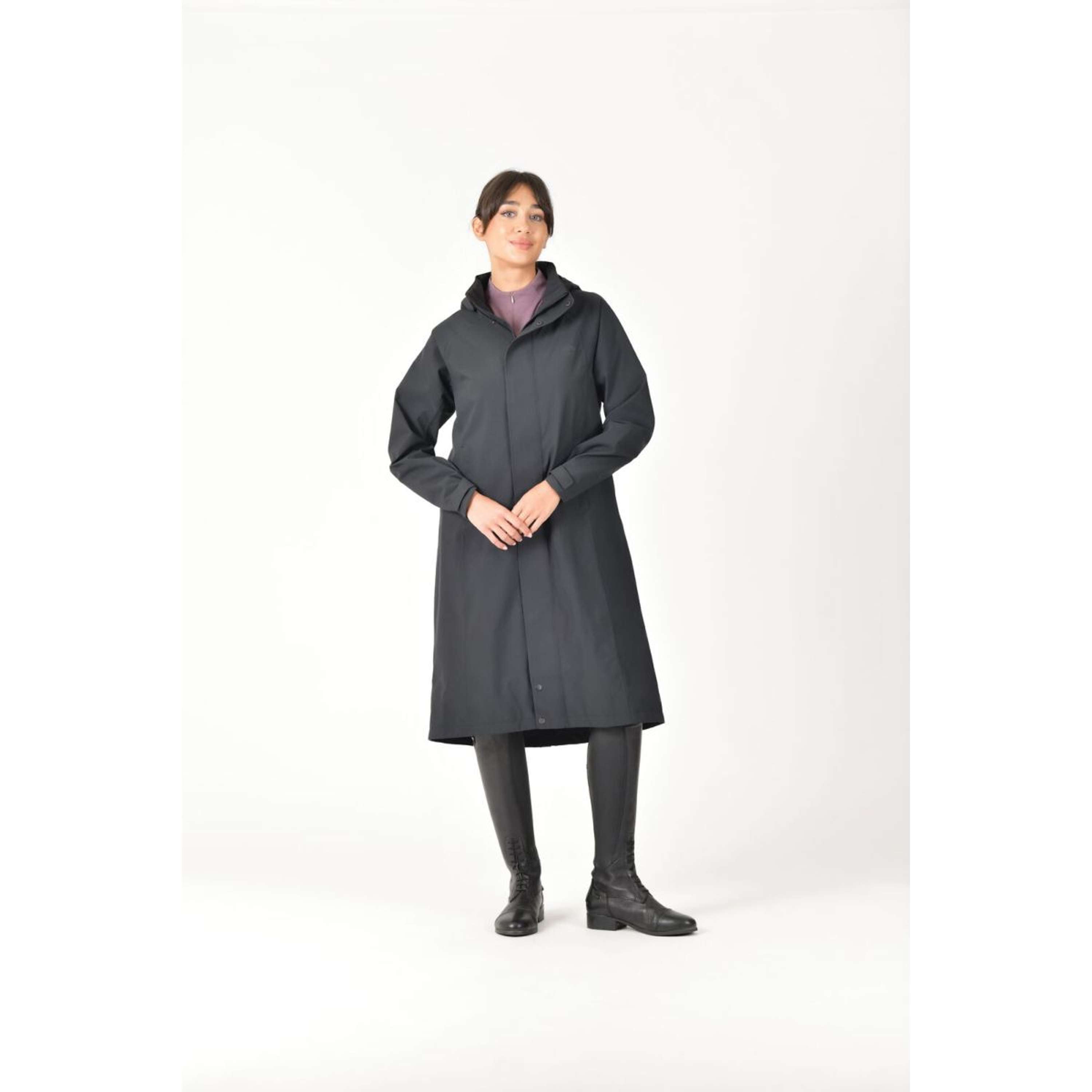 WeatherBeeta Veste Longue Windbreaker Longline Noir