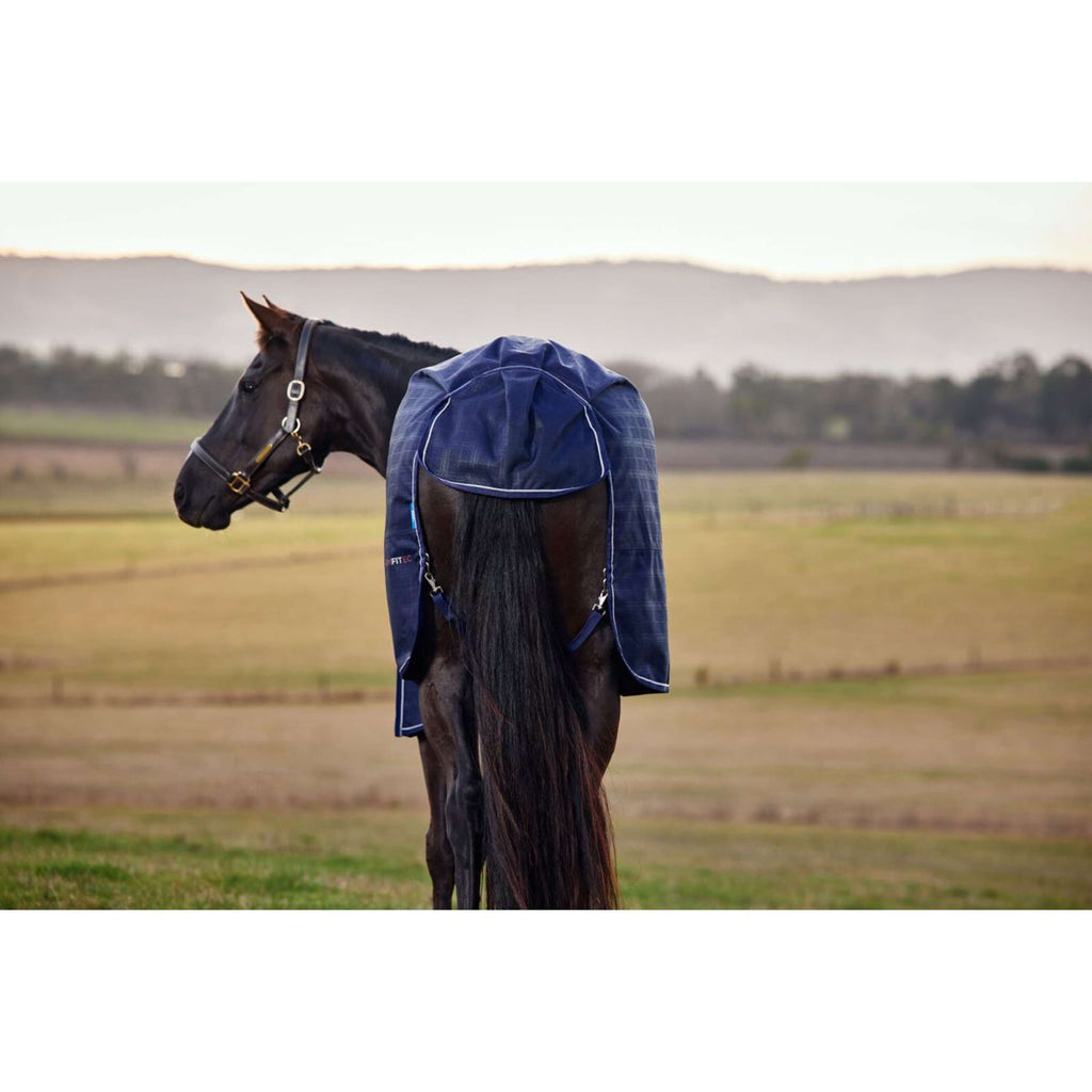 WeatherBeeta ComFiTec Prelim Turnout 220g Navy Embossed Plaid