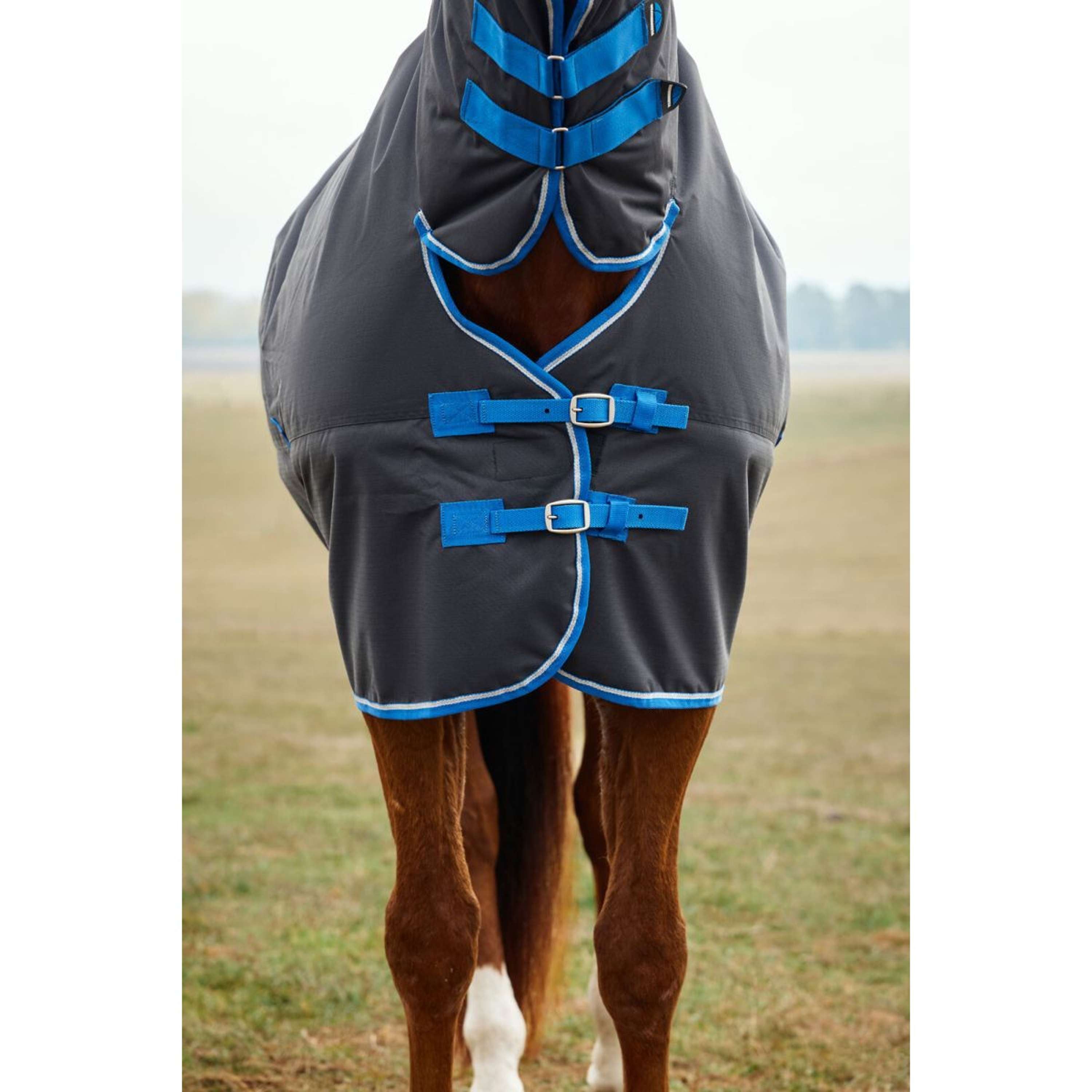 WeatherBeeta ComFiTec Tyro Turnout Combo Neck 220g Noir/Cobalt